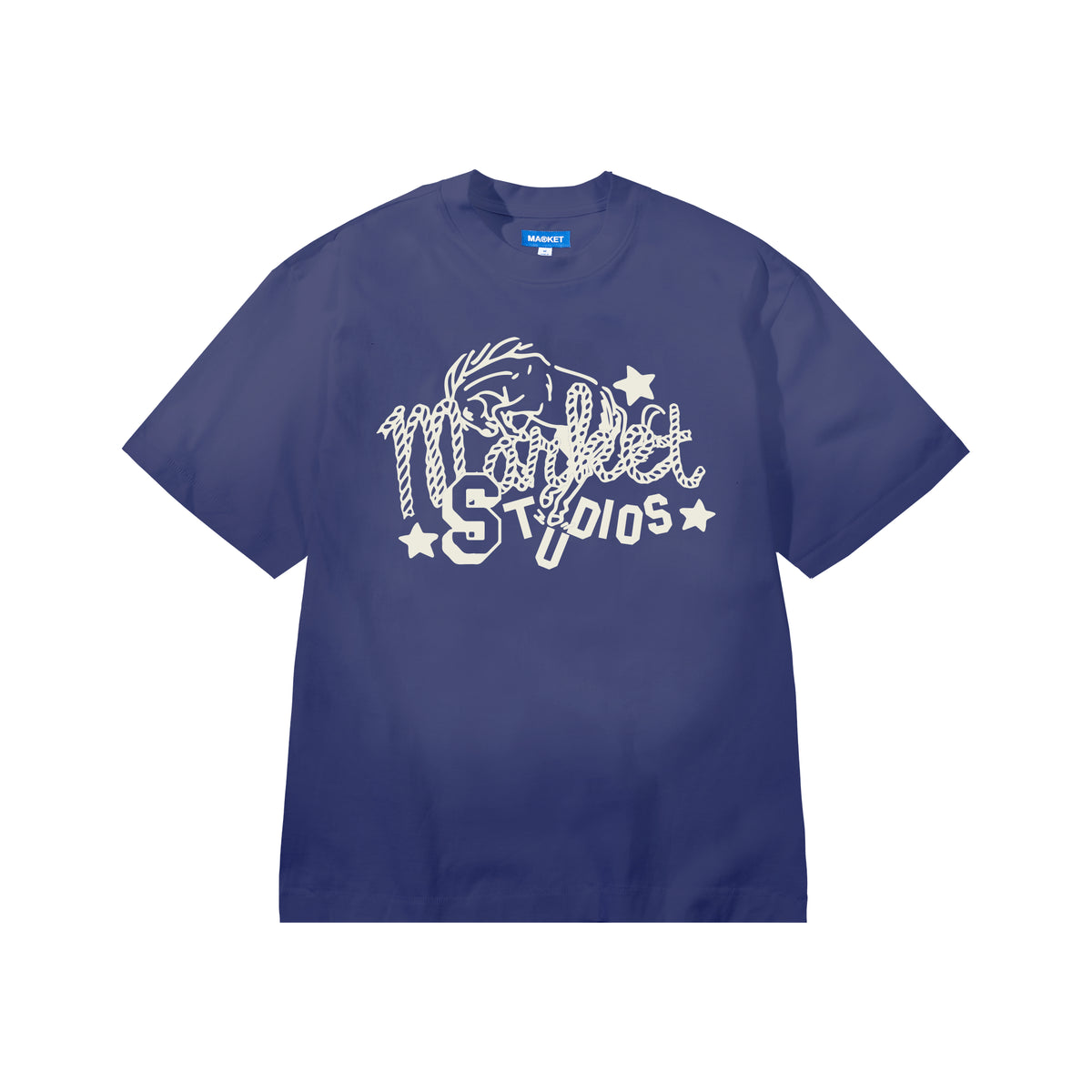 Market - Old West Studios Tee - Skipper Blue