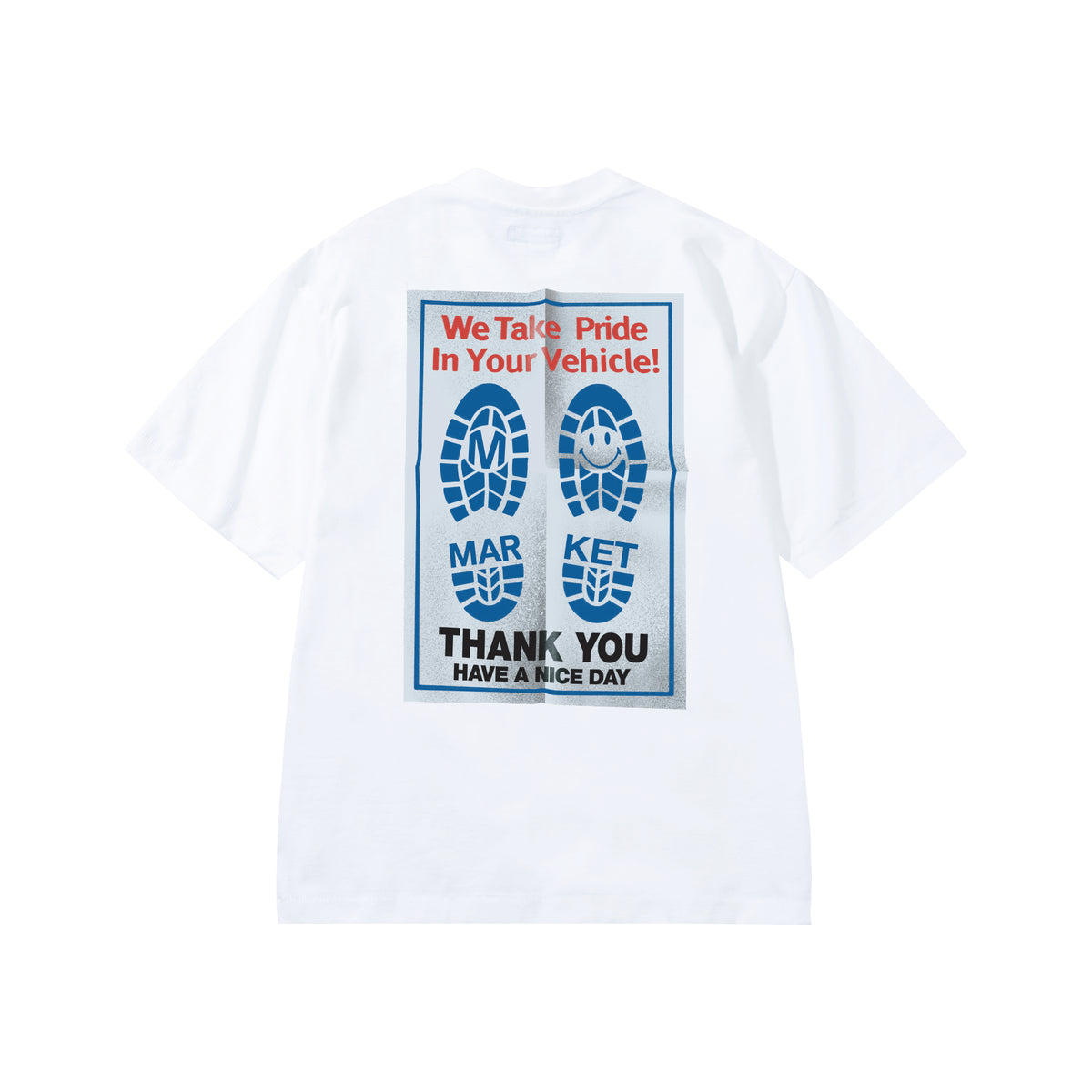 Market - Pride In My Ride Tee - White