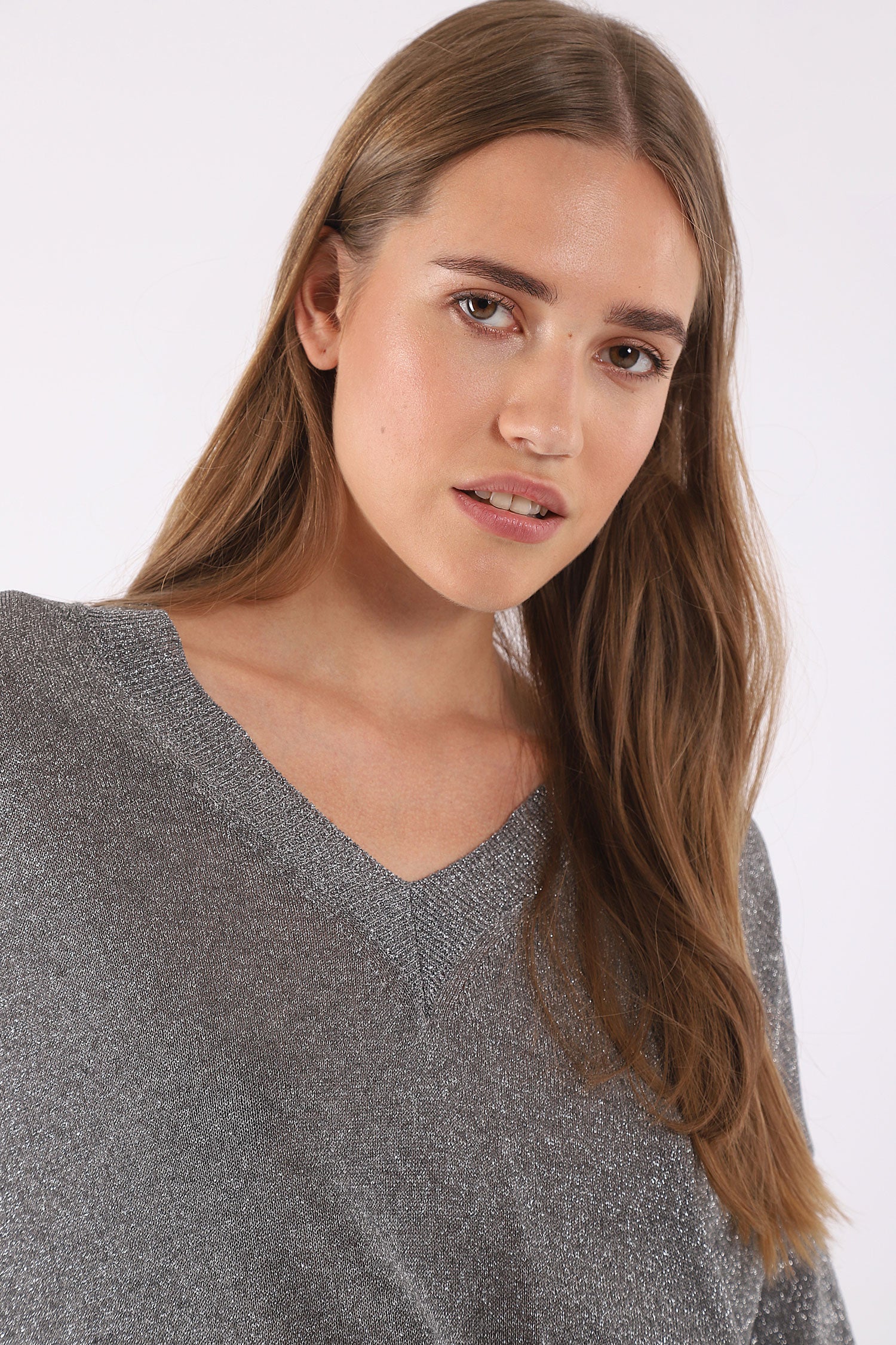 Dixie - Silver Knit - Argento
