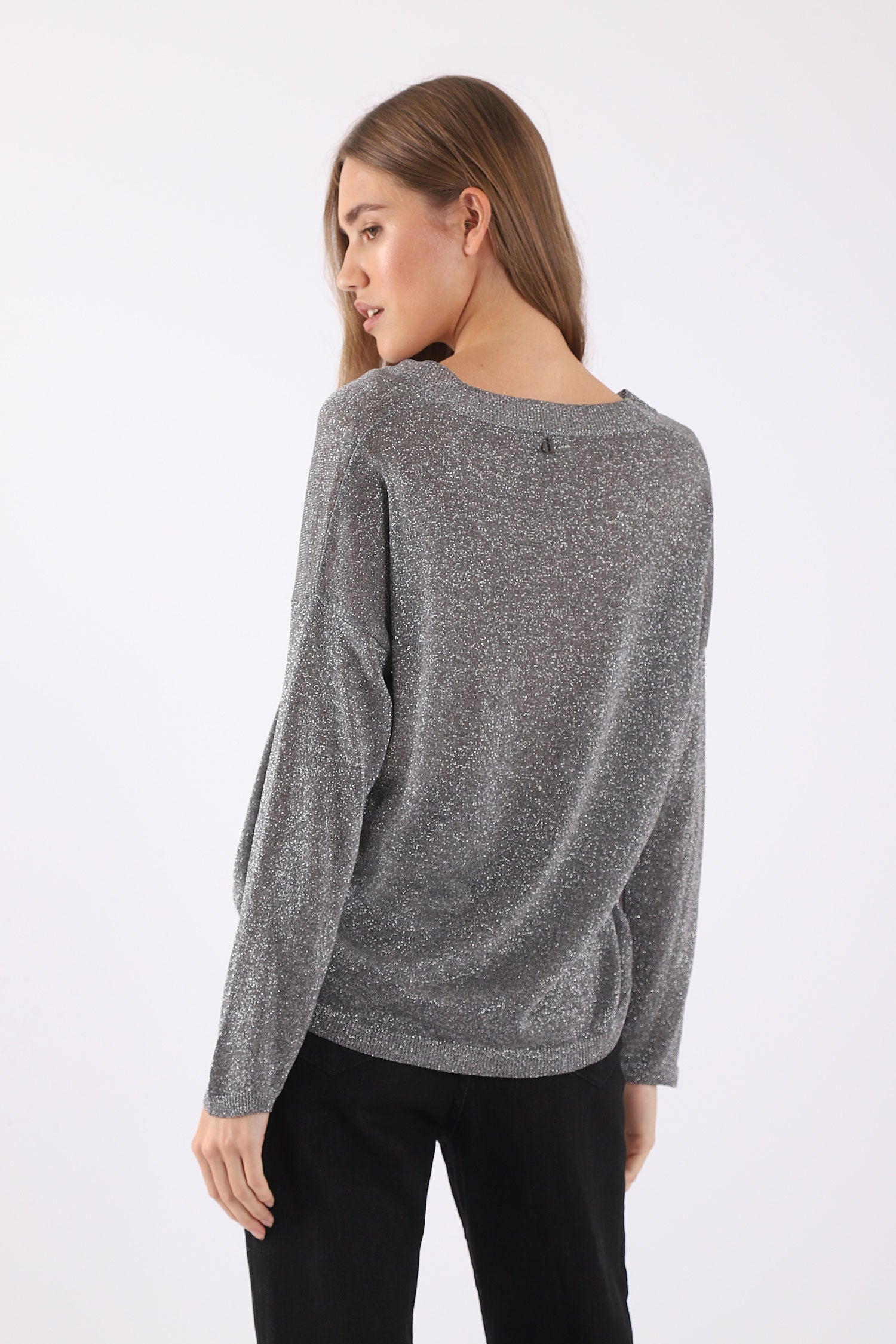 Dixie - Silver Knit - Argento