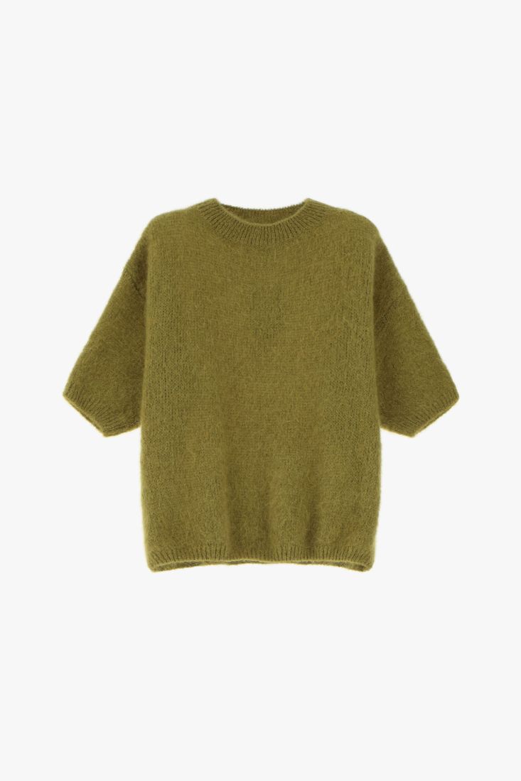 Dixie - 3/4 Sleeve Pullover - Olive