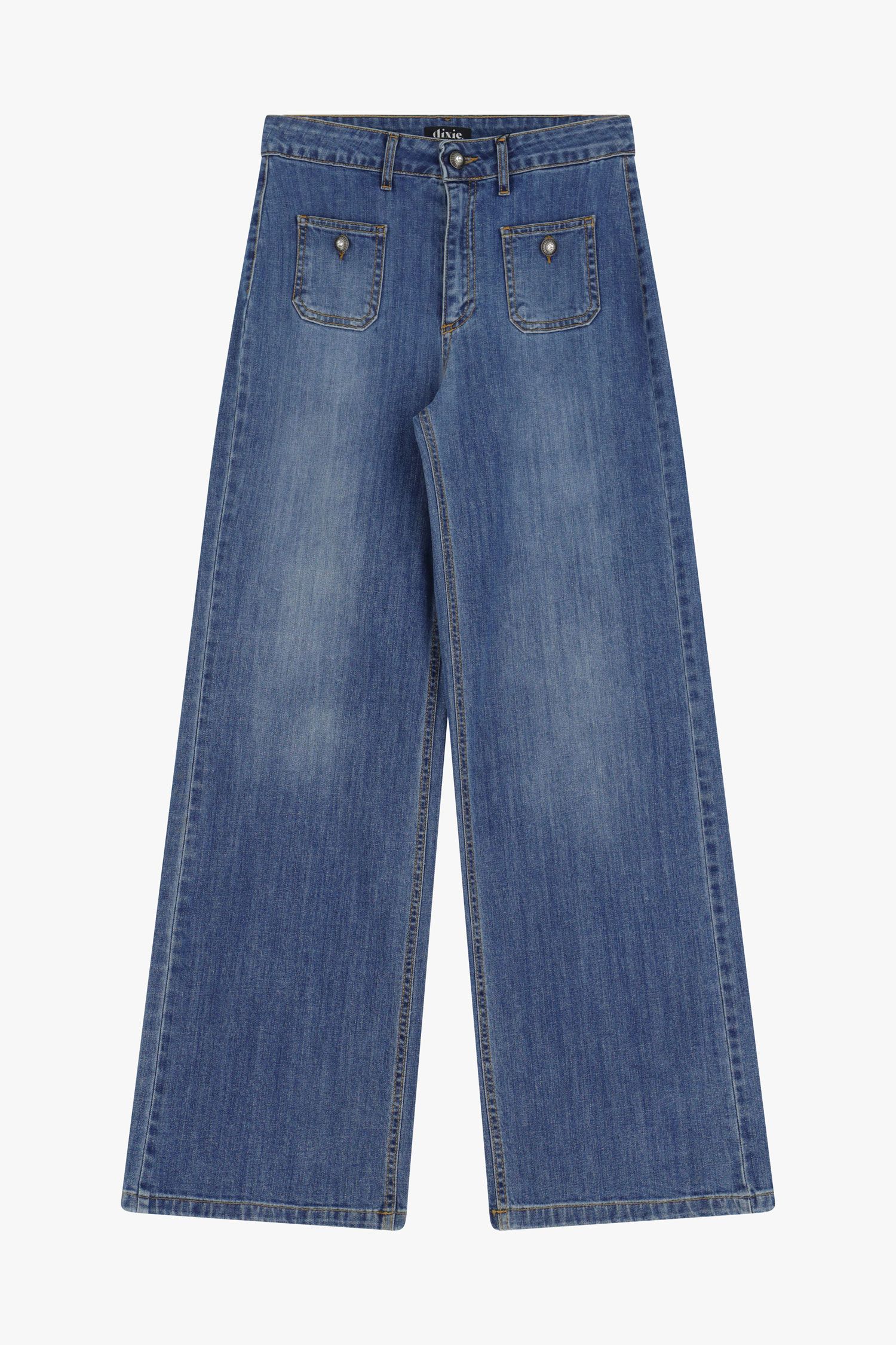 Dixie - Patch Pocket Pant - Denim
