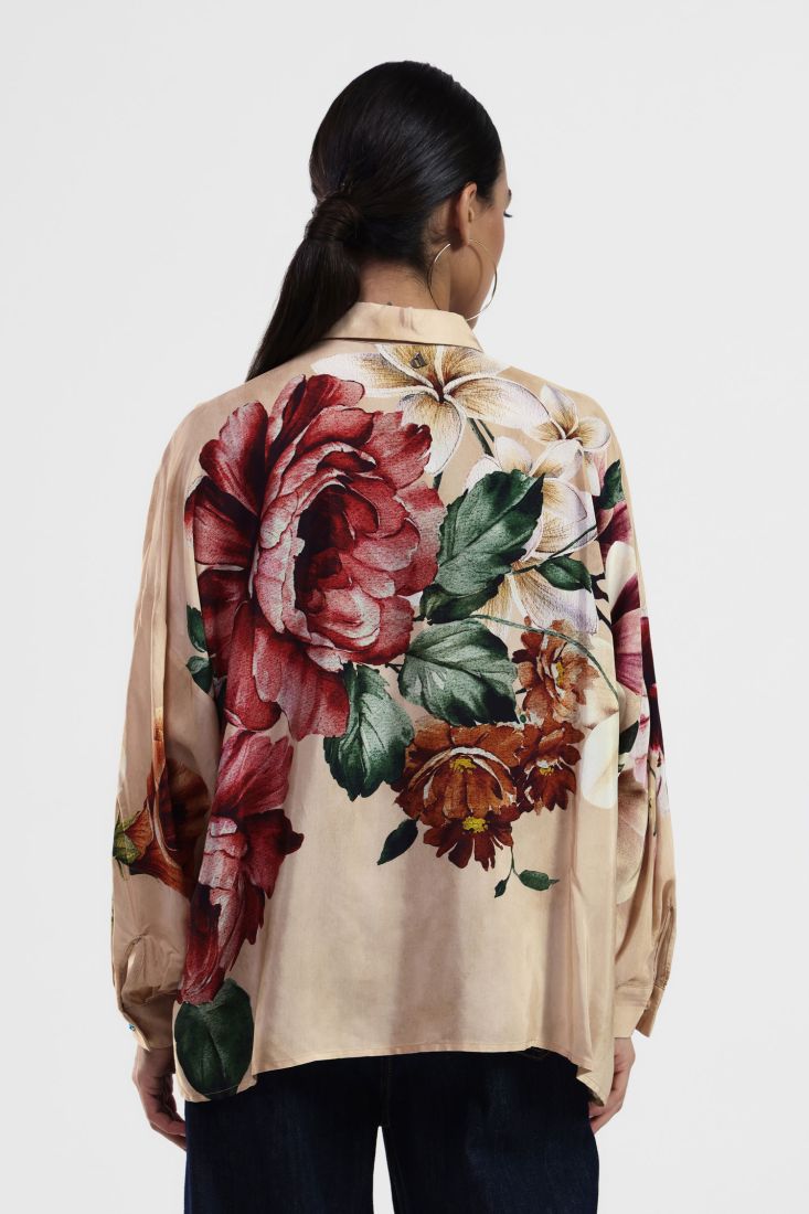 Dixie - Dahlia Print Shirt - Multi