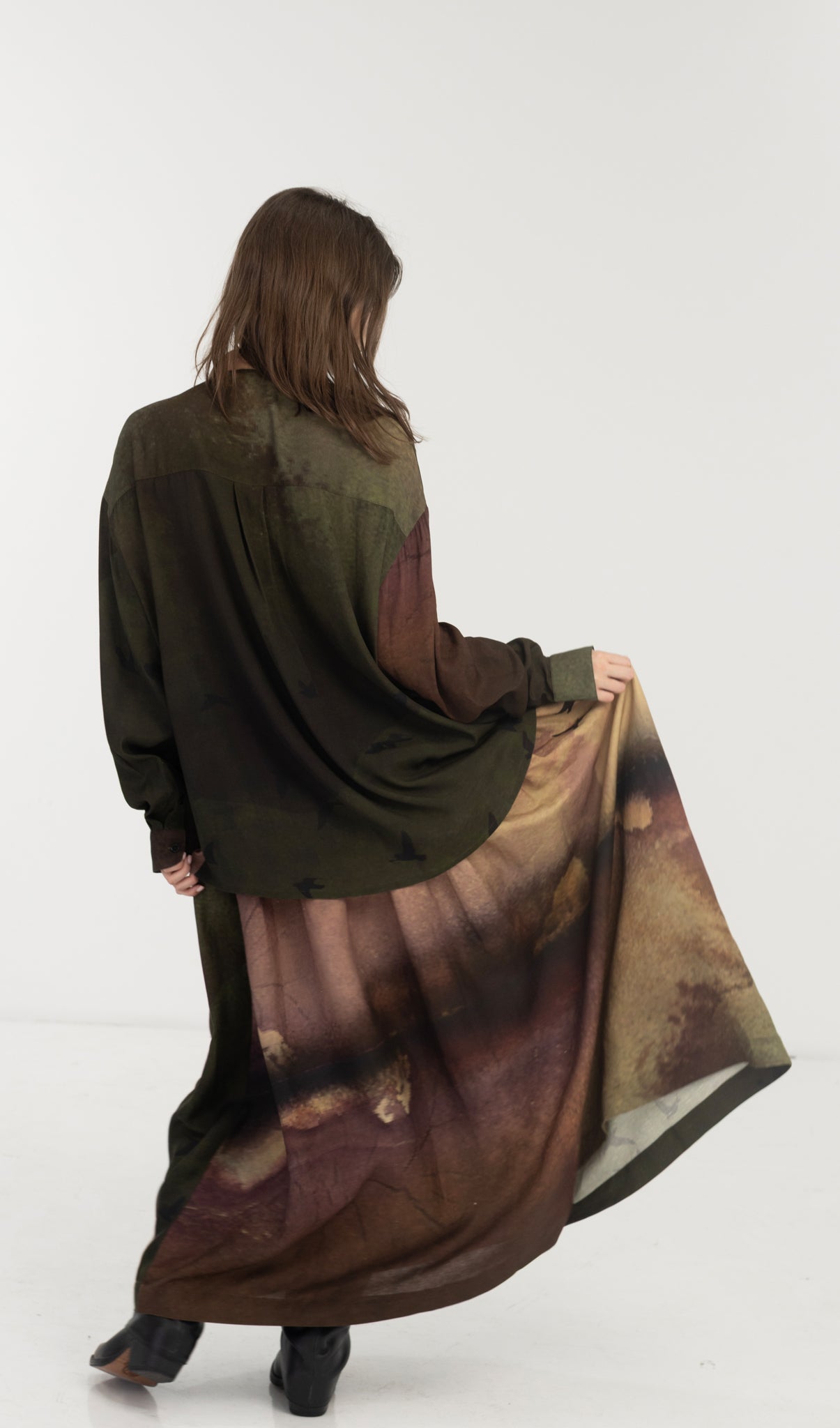Salasai - Crimson Tide Shirt - Rainbird Print