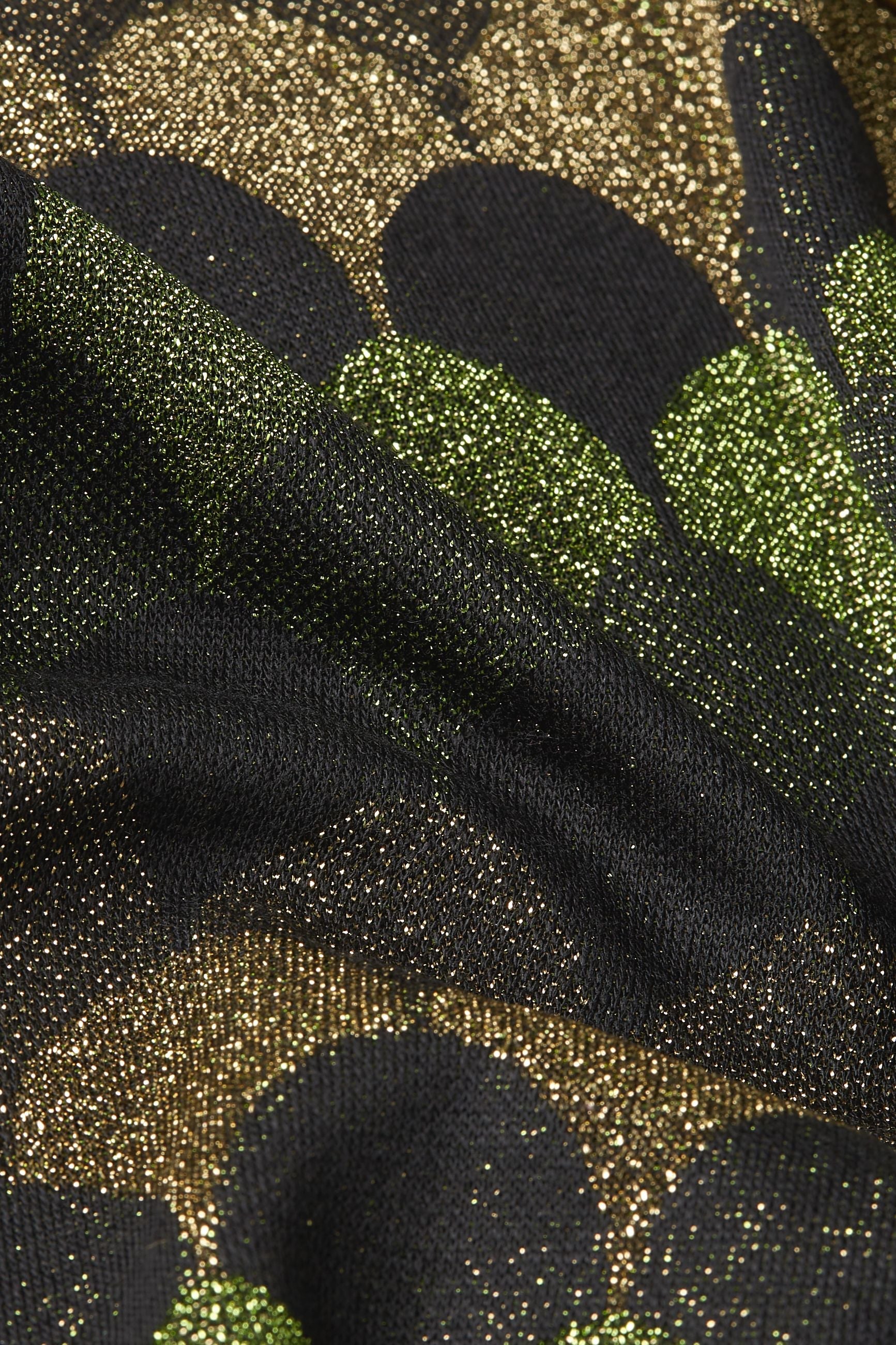 King Louie - Maisie Blouse Diva Jacquard - Olive Green