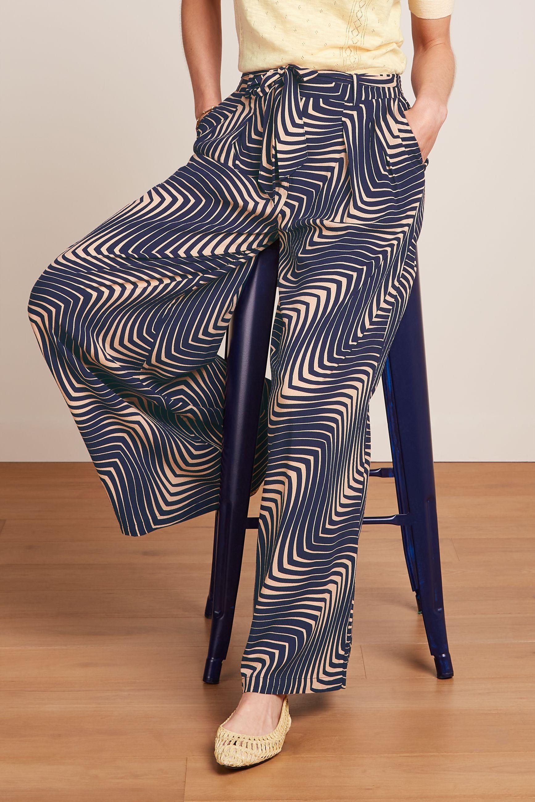 King Louie - Marnie Pant Cleo - Evening Blue