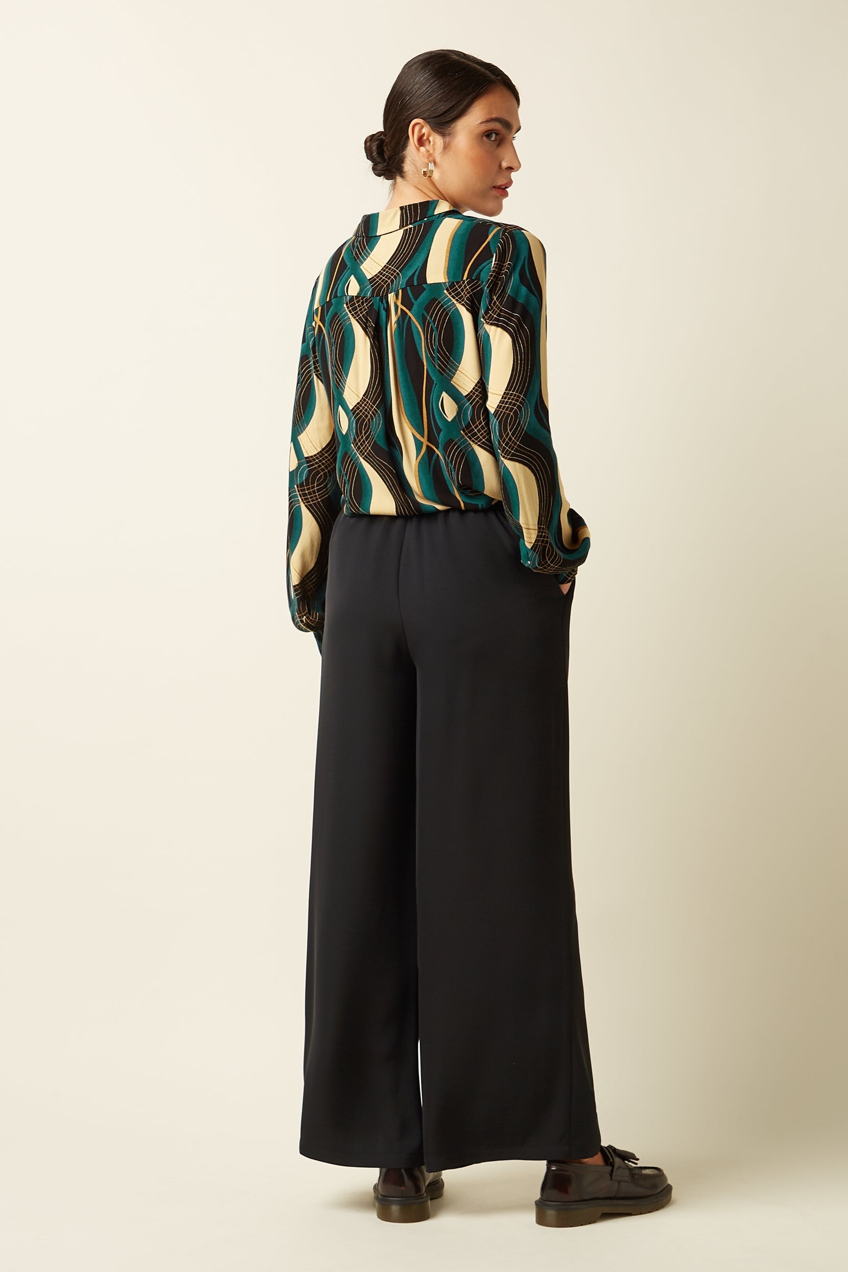 King Louie - Maisie Blouse Elysse - Black