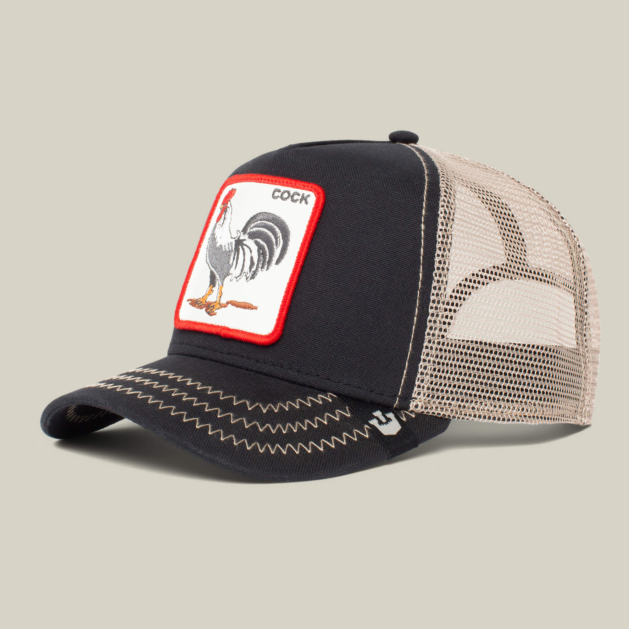 Goorin Bros - The Cock Trucker Cap - Black