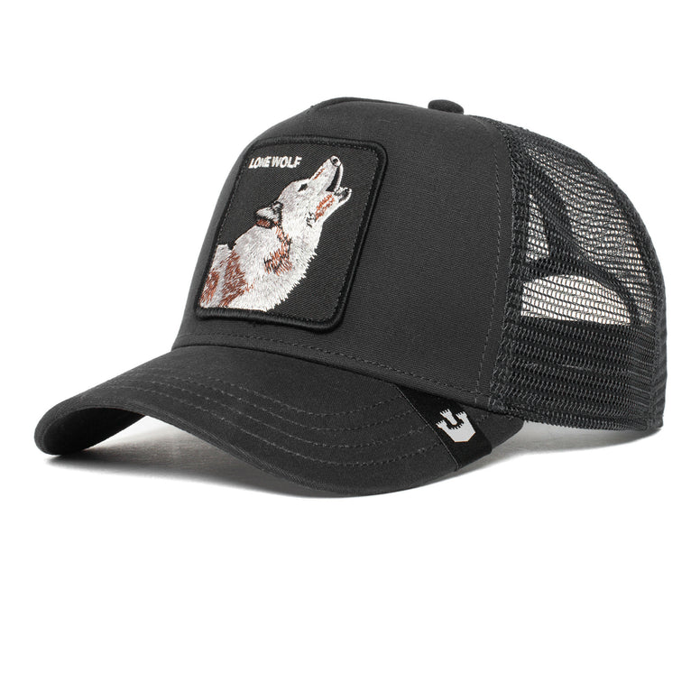 Goorin Bros - The Lone Wolf Trucker Cap - Black