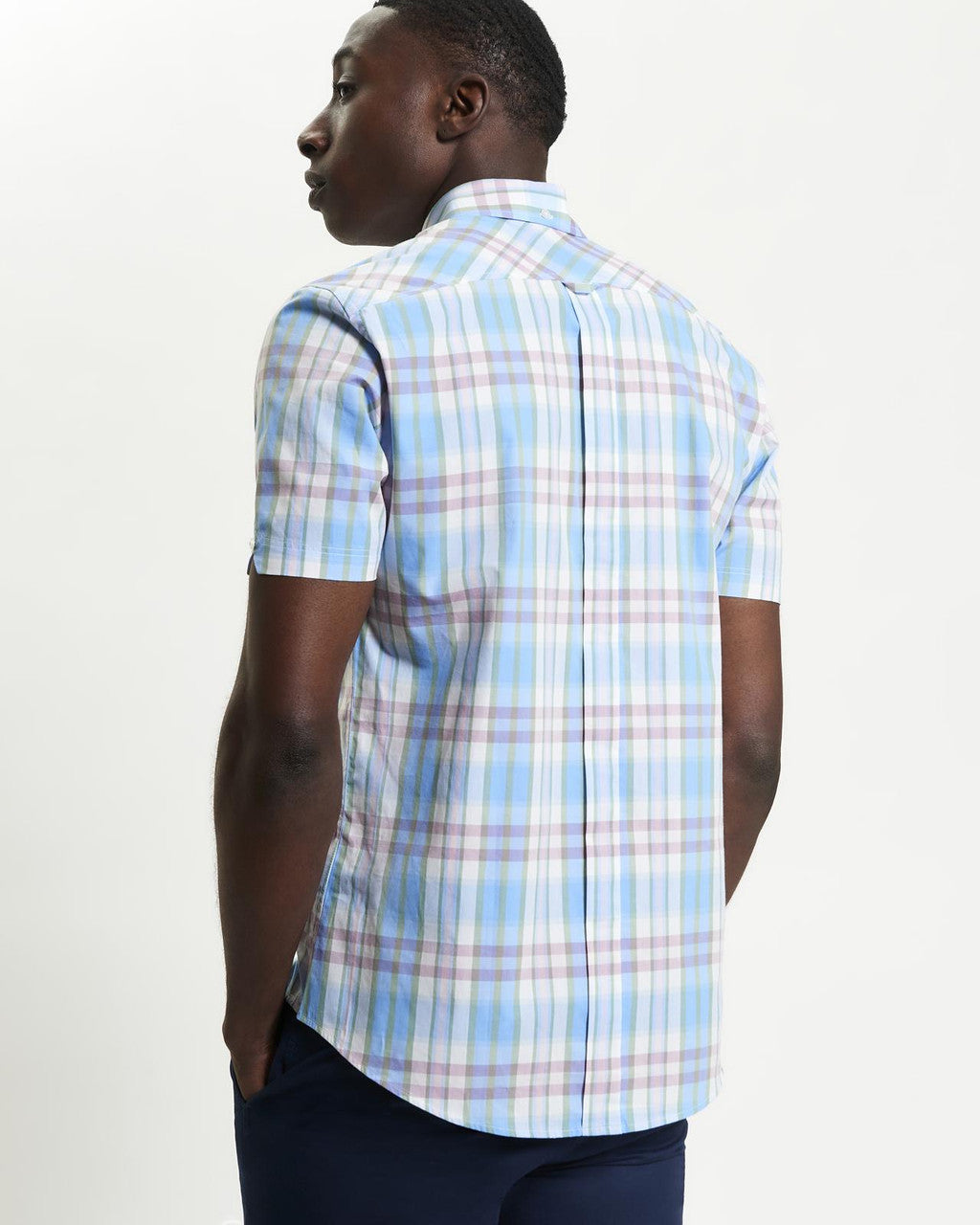 Ben Sherman - Irregular Check SS Shirt - Glacier
