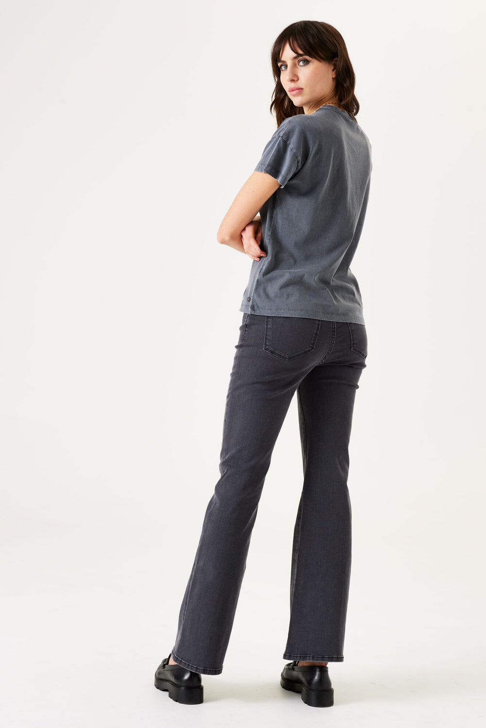 Garcia - Adventure Print SS Tee - Antracite