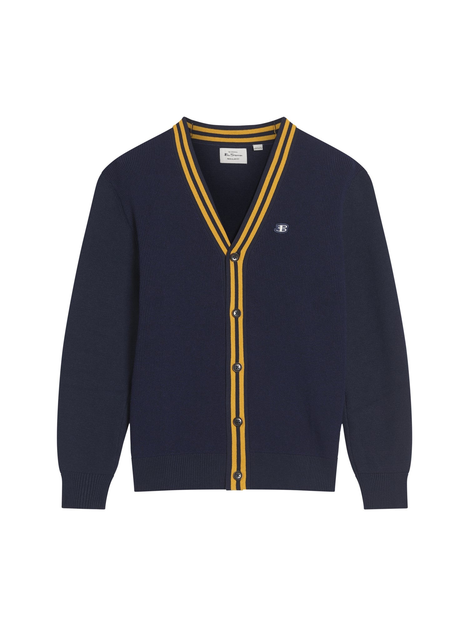 Ben Sherman - Sport Block Cardigan - Dark Navy
