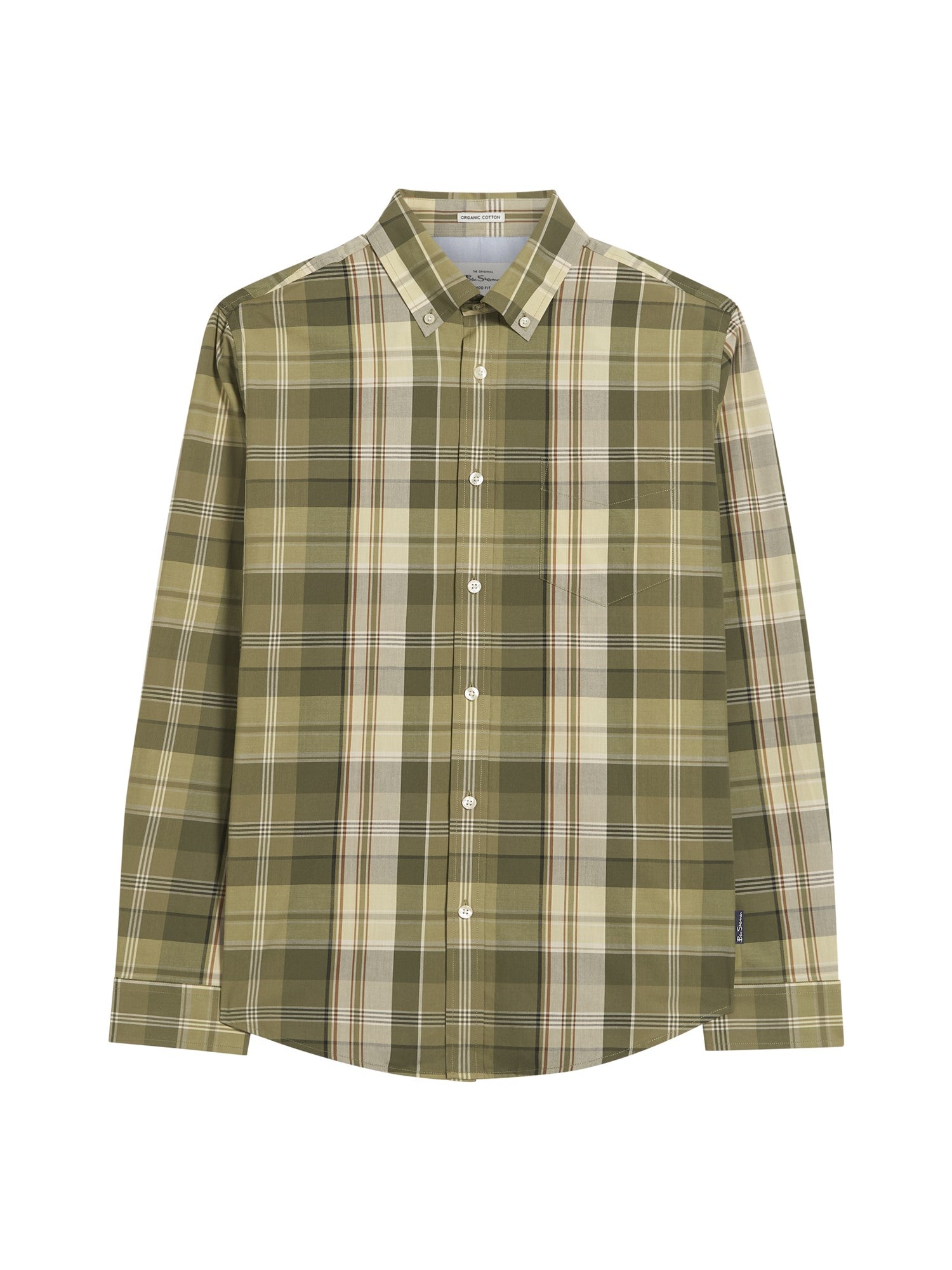 Ben Sherman - Heritage Check Shirt - Litchen Green