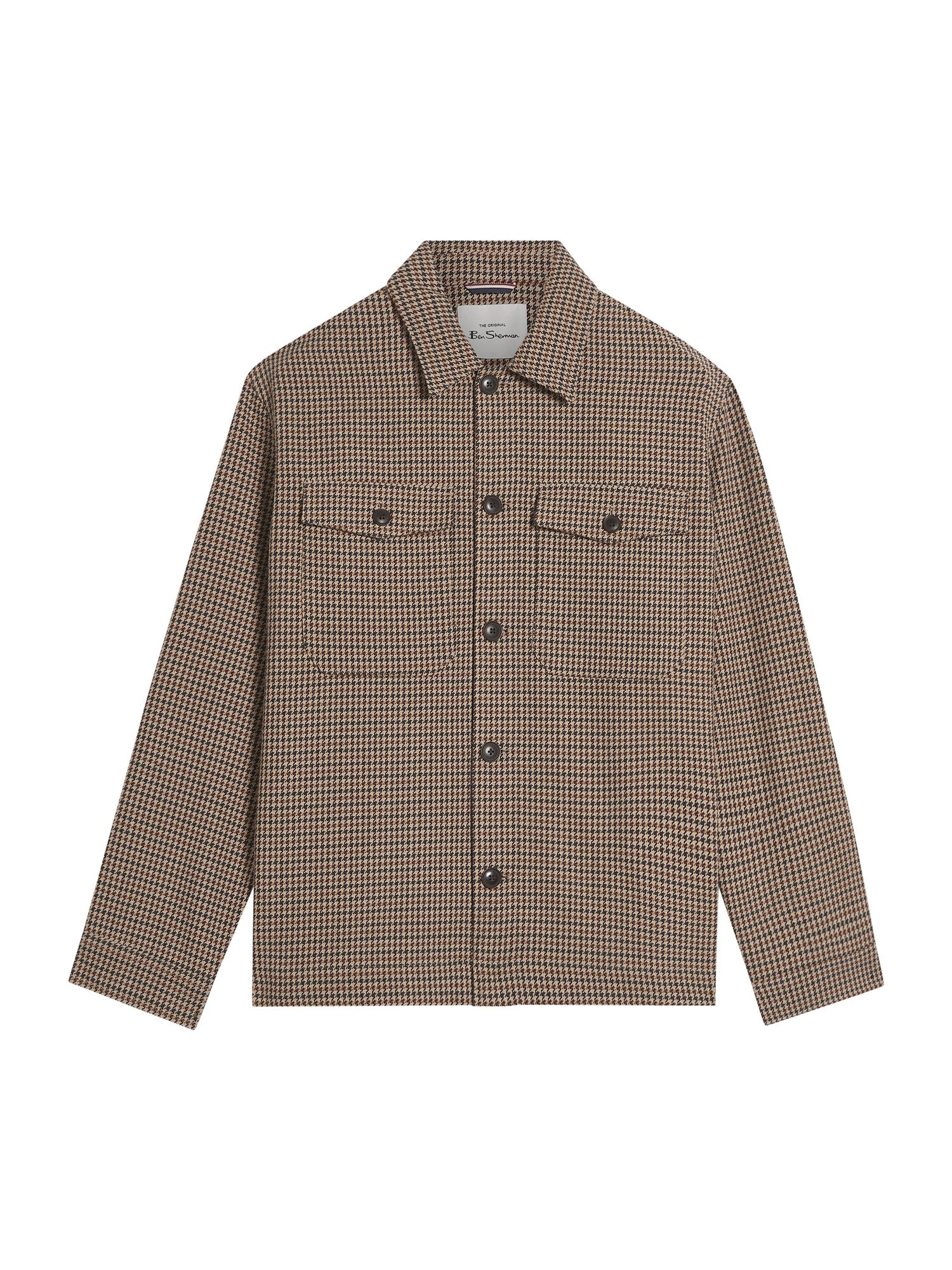 Ben Sherman - Check Jacket - Light Brown