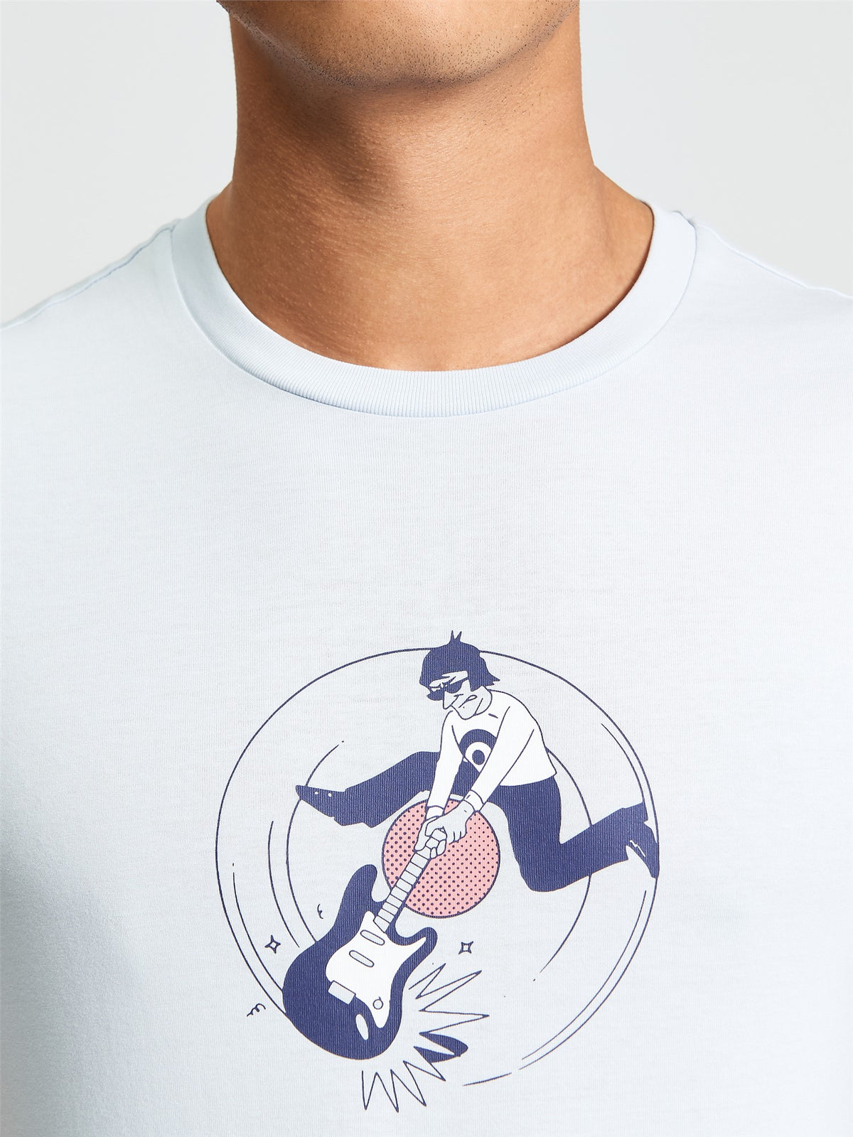 Ben Sherman - Smash Target Tee - Light Blue