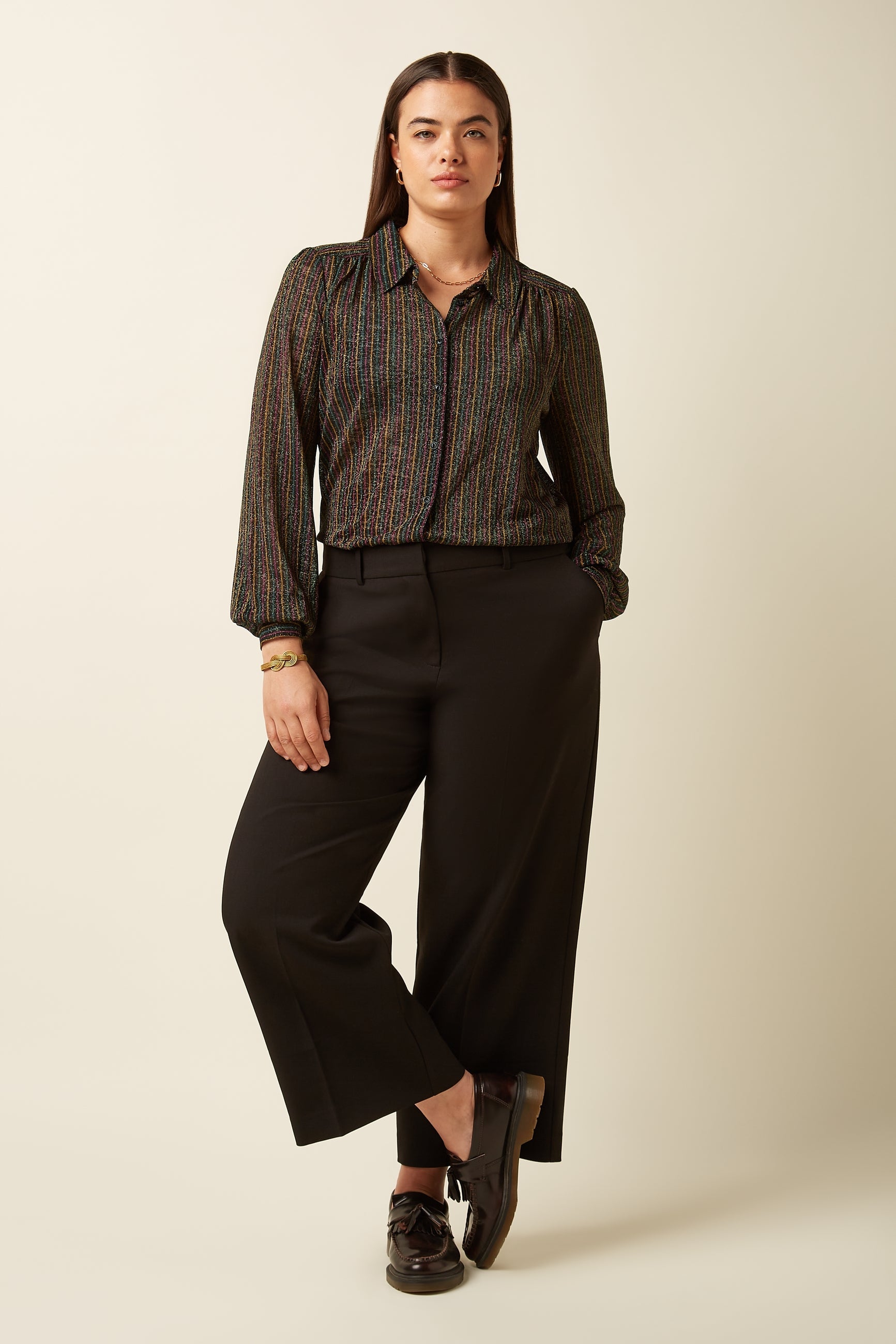 King Louie - Carina Blouse Starlet - Black