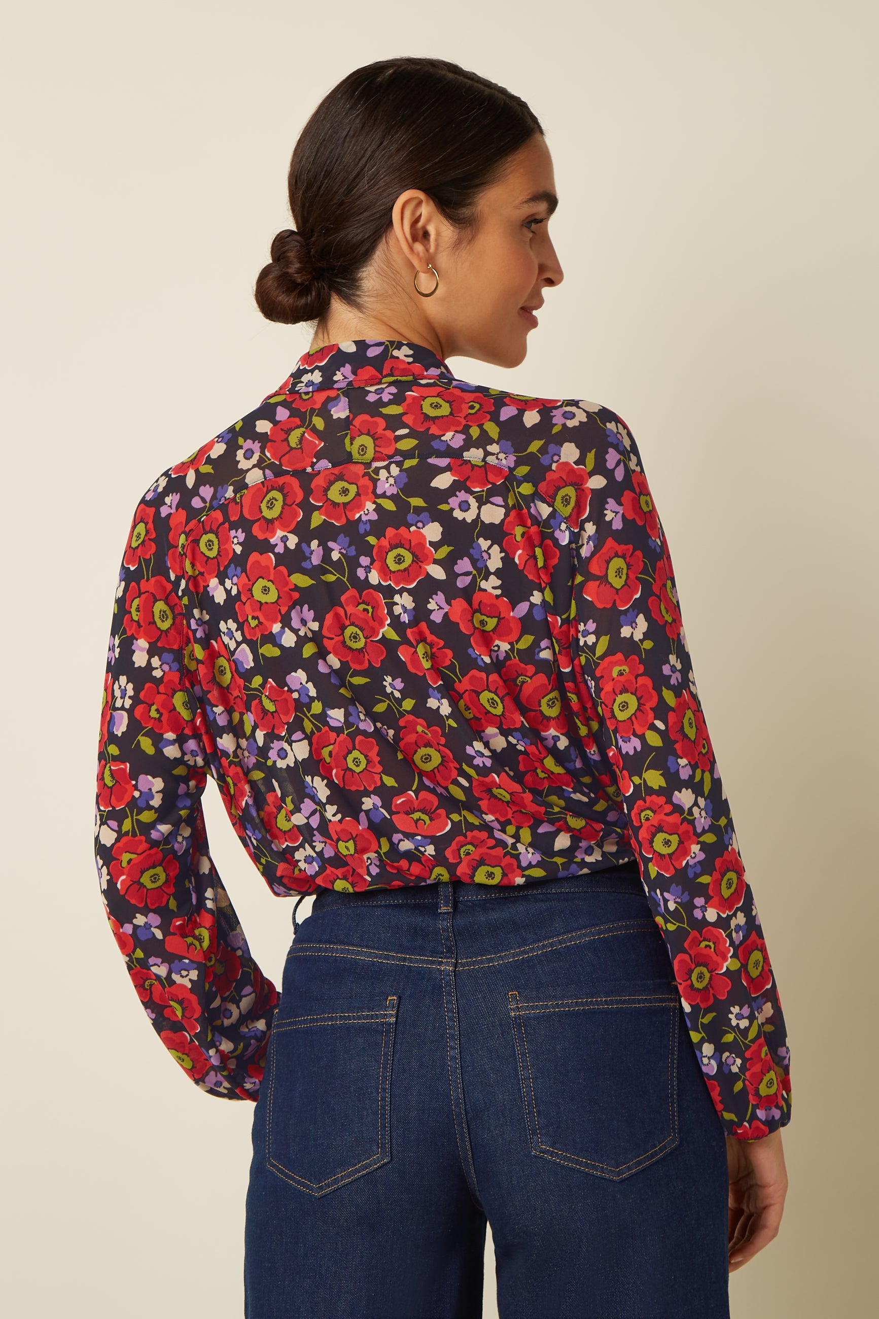 King Louie - Leila Blouse Baia - Black