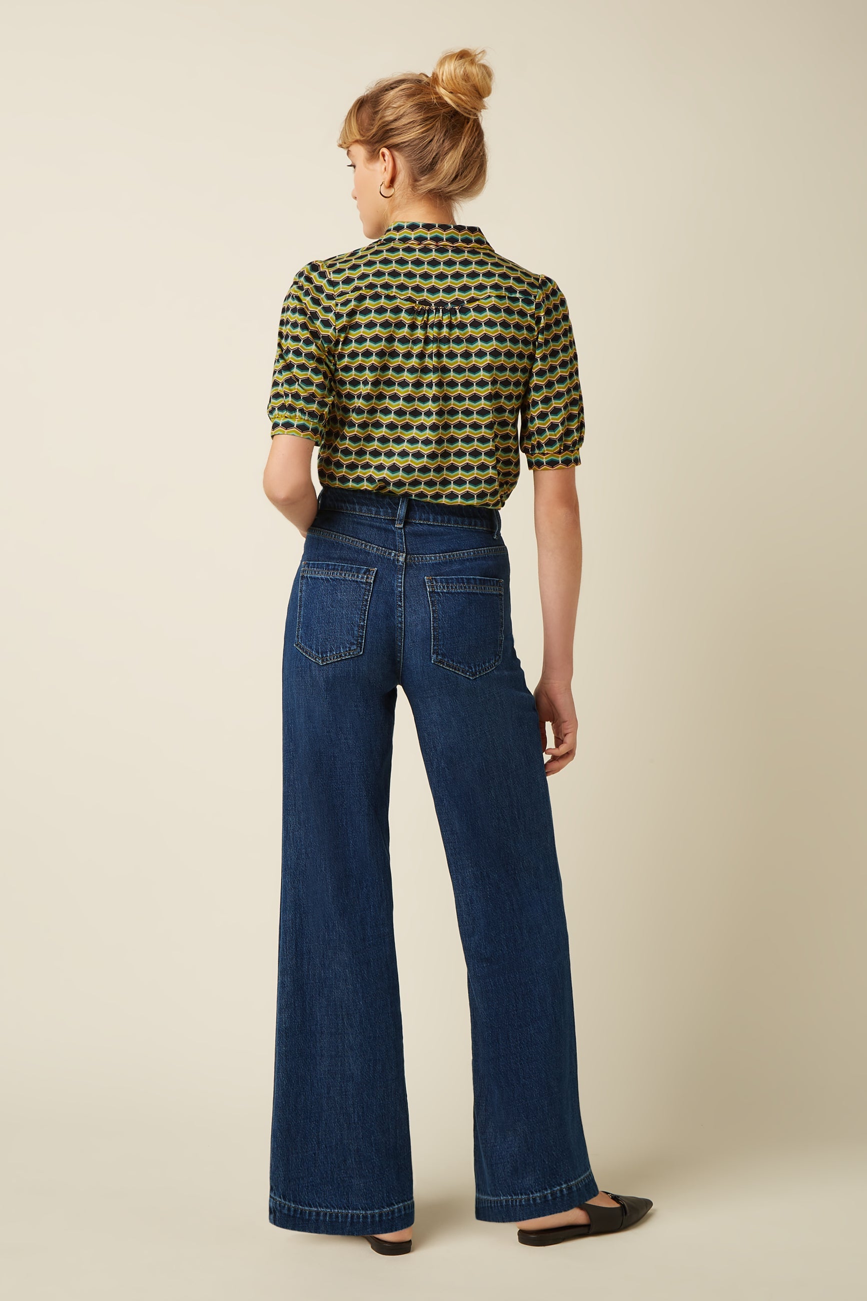 King Louie - Carina Blouse Drift - Ponderosa Green