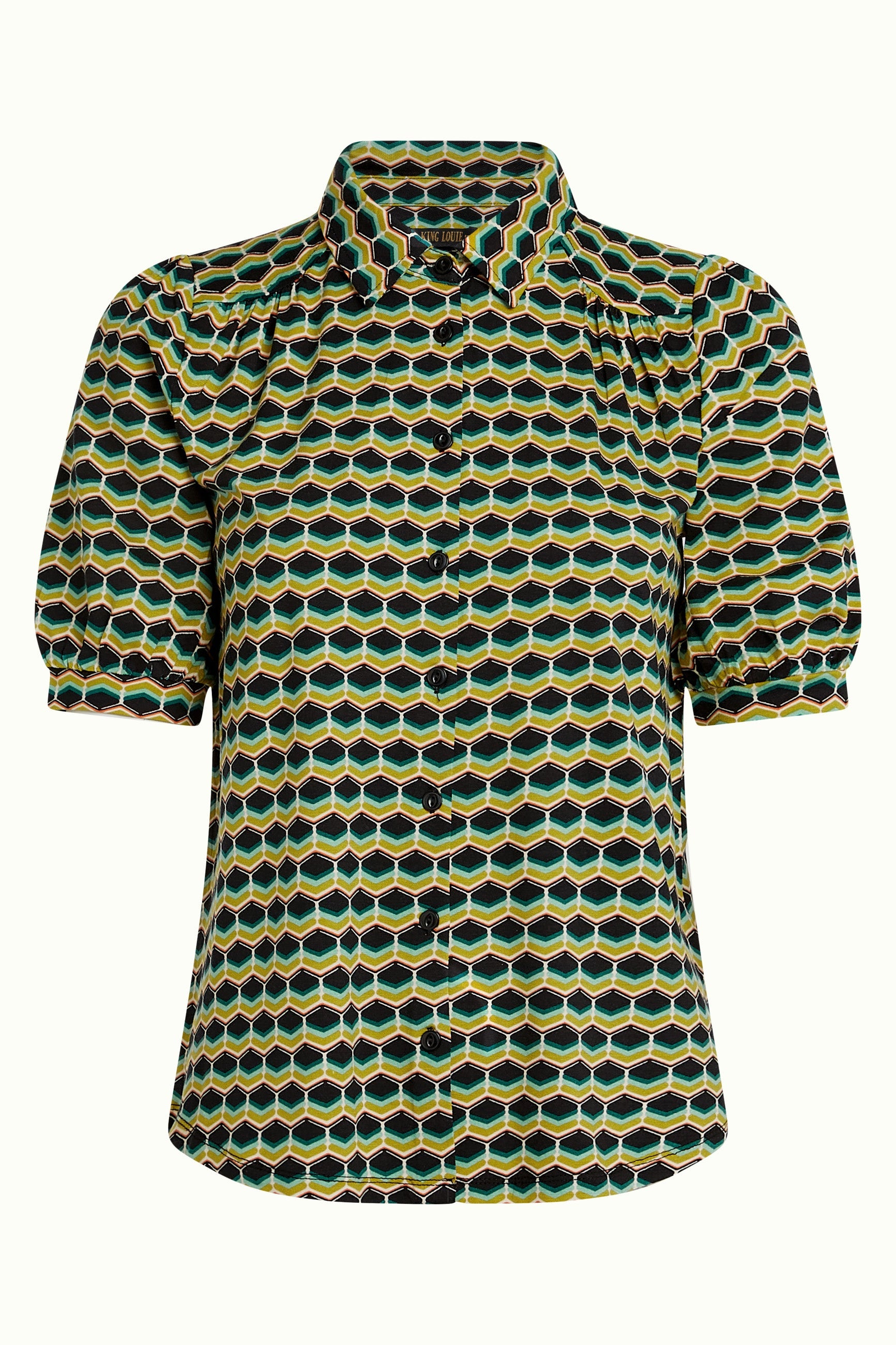 King Louie - Carina Blouse Drift - Ponderosa Green