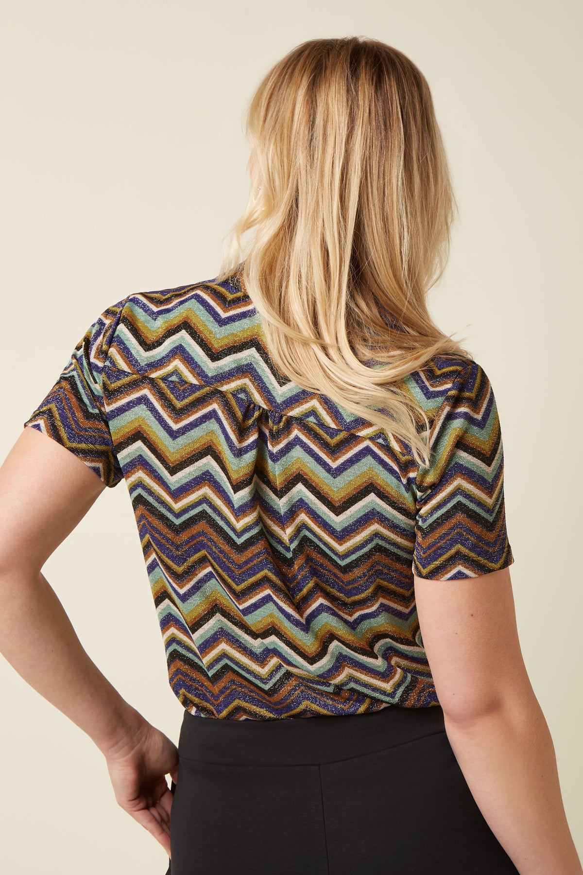King Louie - Maisie Blouse Shio - Strong Blue