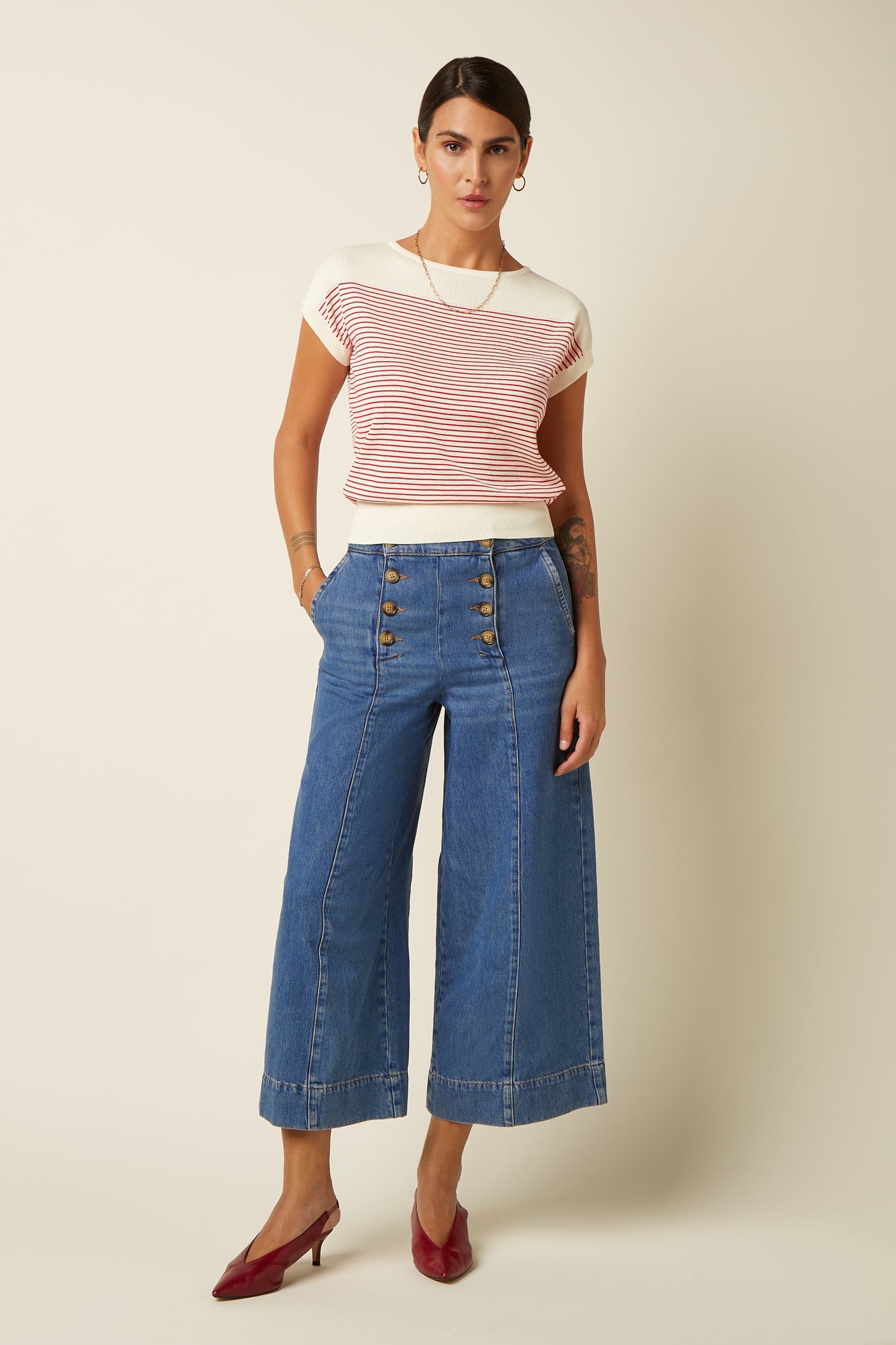 King Louie - Lina Top D'Oleron - Chili Red
