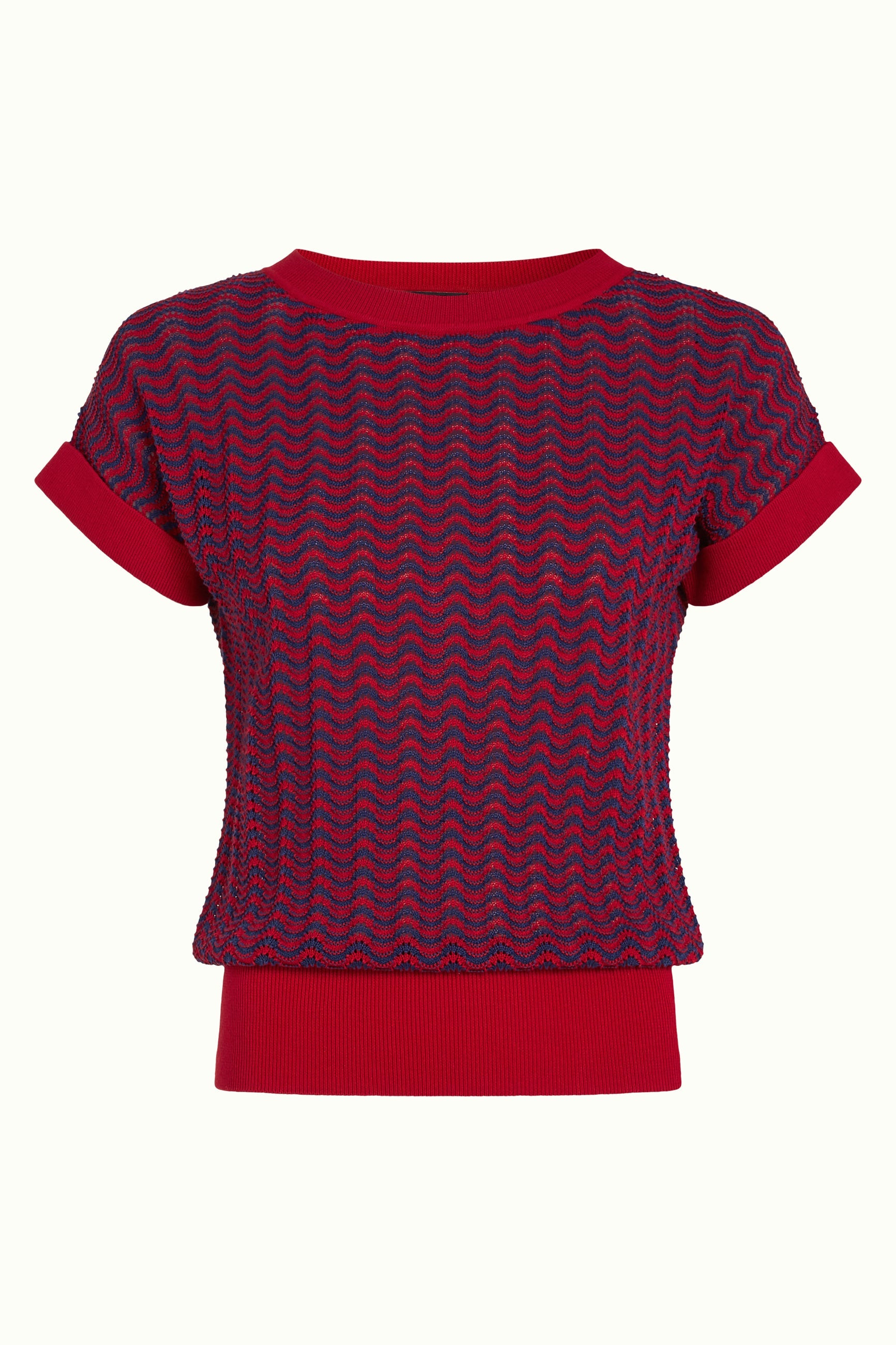 King Louie - Boatneck Top Tide - Chili