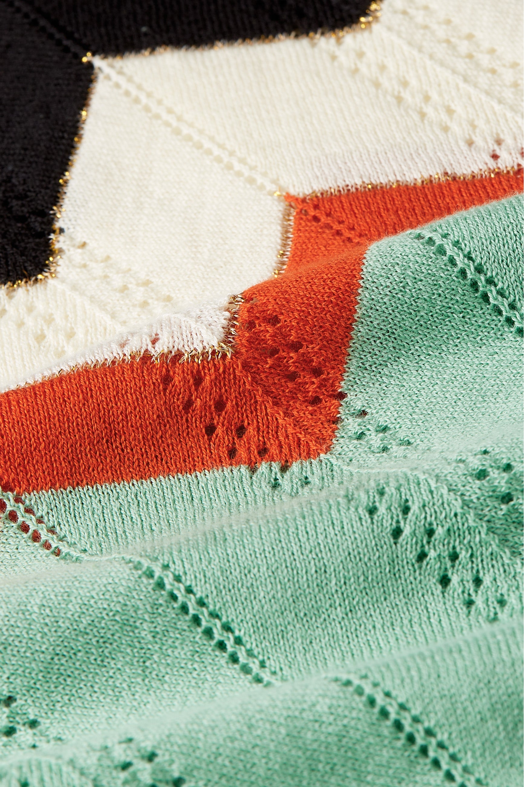 King Louie - Boatneck Top Nova - Minty Meadow
