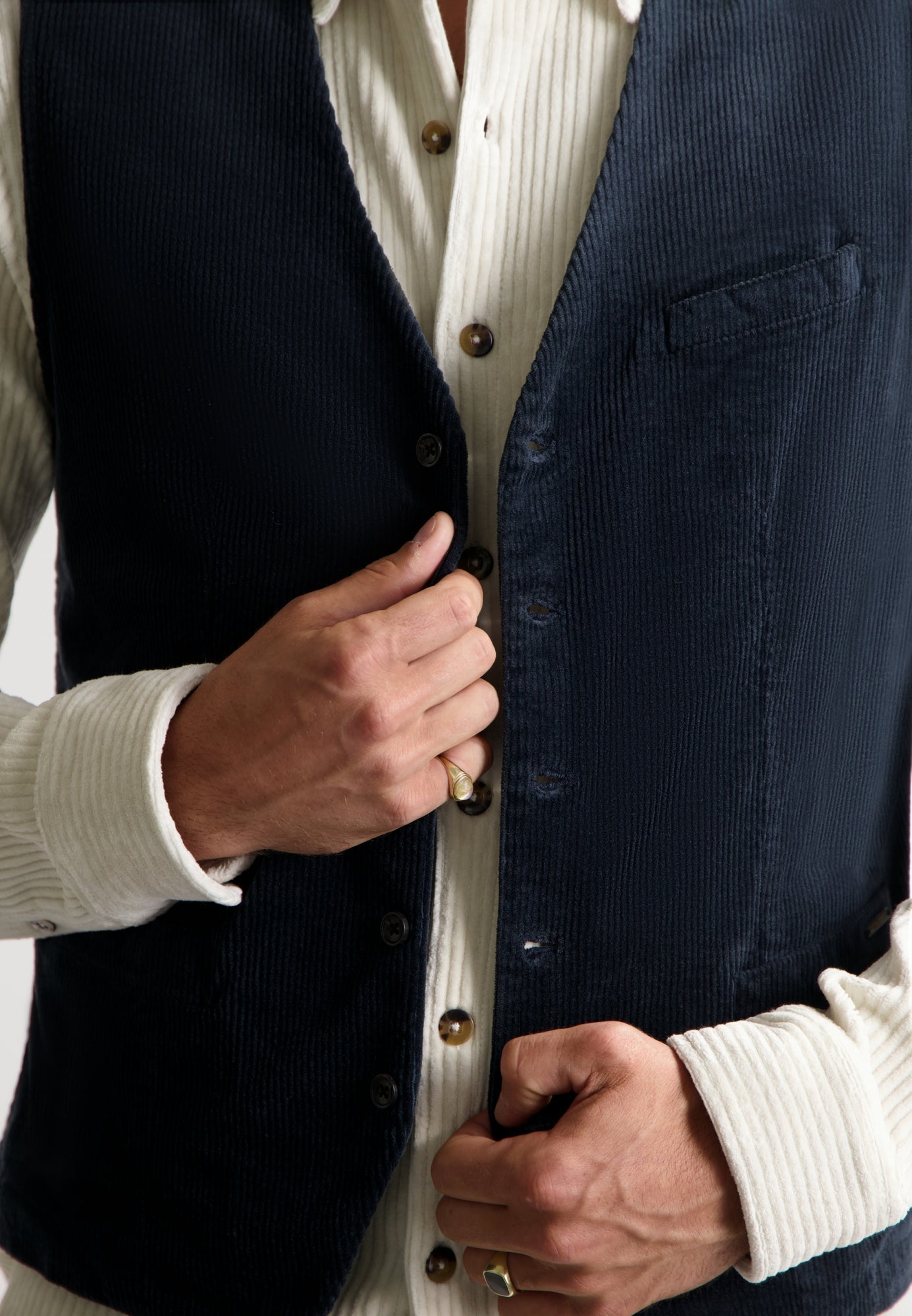 Dstrezzed - Rusty Waistcoat - Collegiate Blue