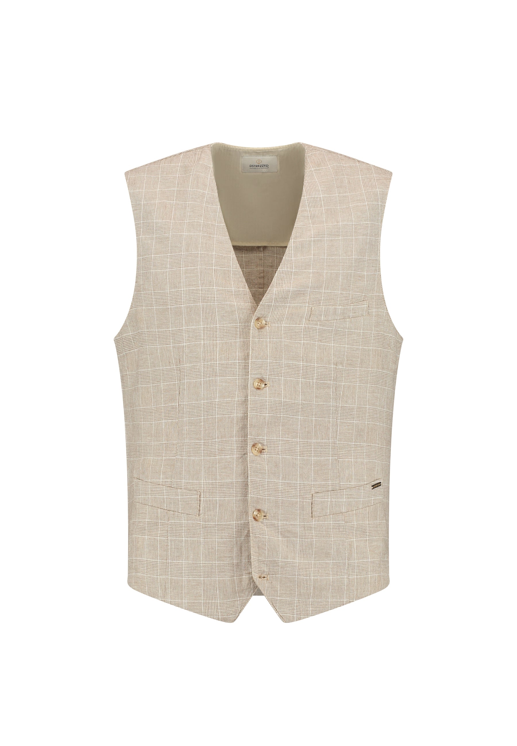 Dstrezzed - Dennys Waistcoat - Timber Wolf