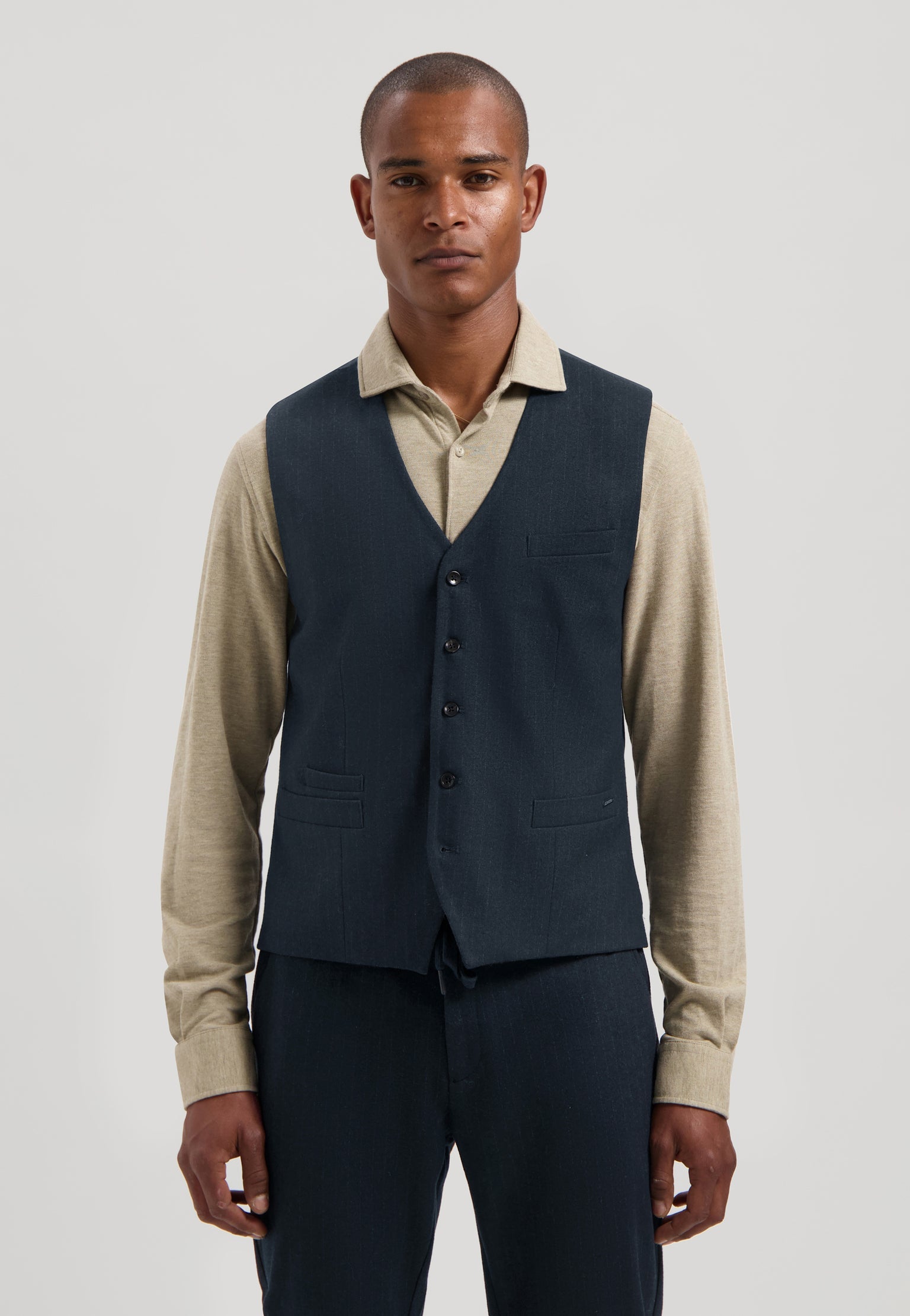 Dstrezzed - Roux Waistcoat - Dark Navy