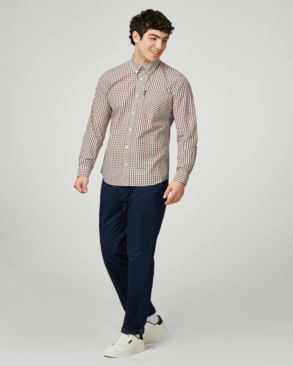 Ben Sherman - Signature House Check LS Shirt - Red