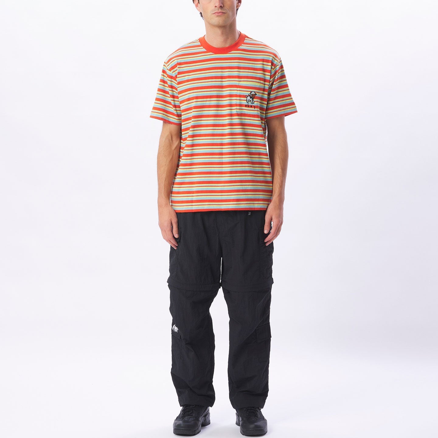 Obey - Doe Pocket SS Tee - Rooibos Multi