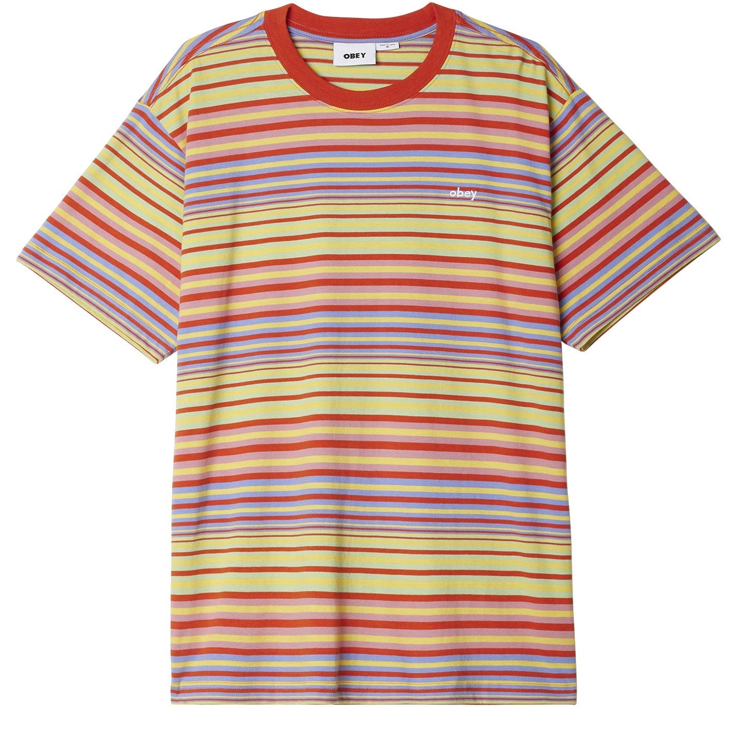 Obey - Break SS Tee - Rooibos Multi