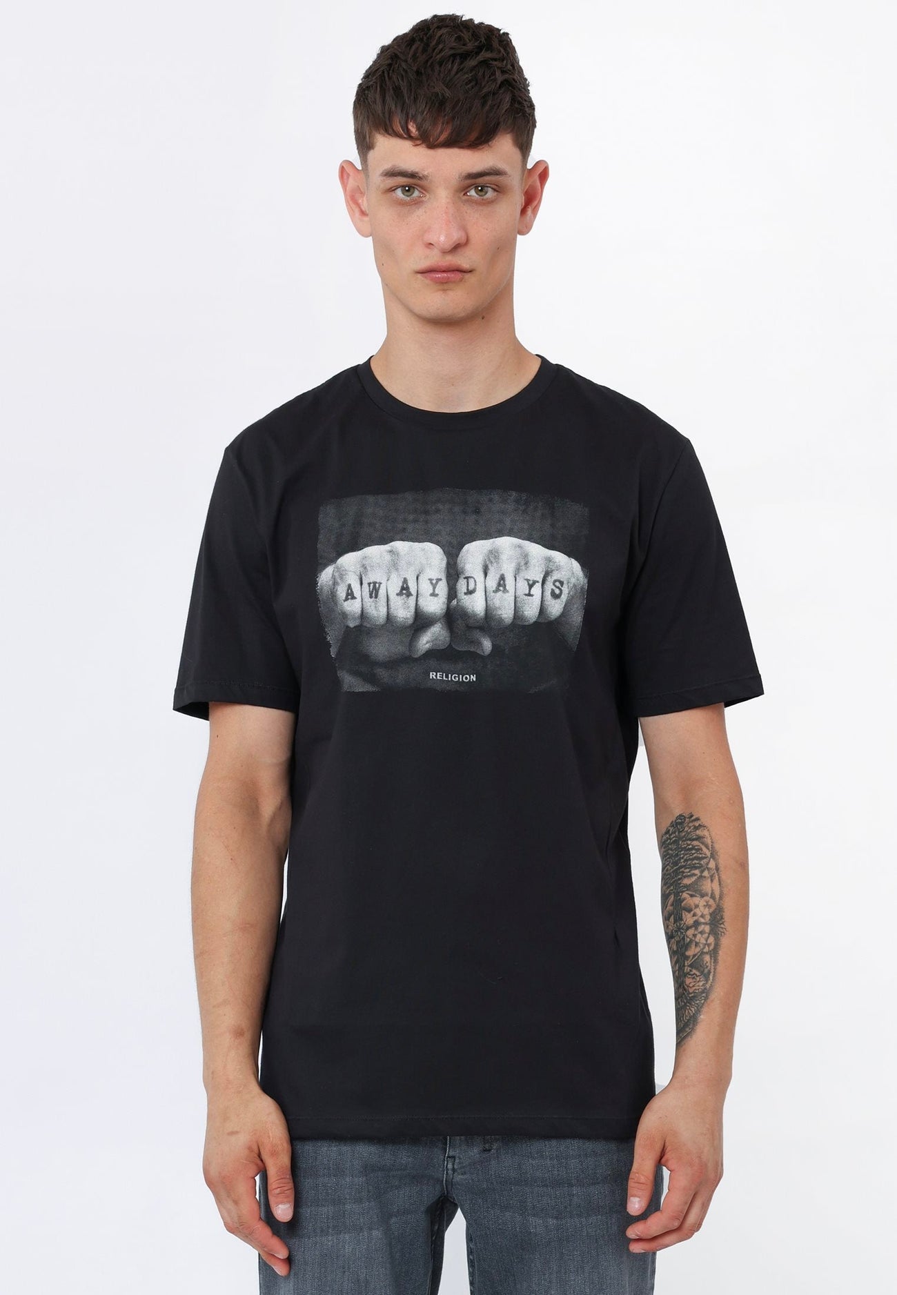 Religion - Away Days Tee - Black