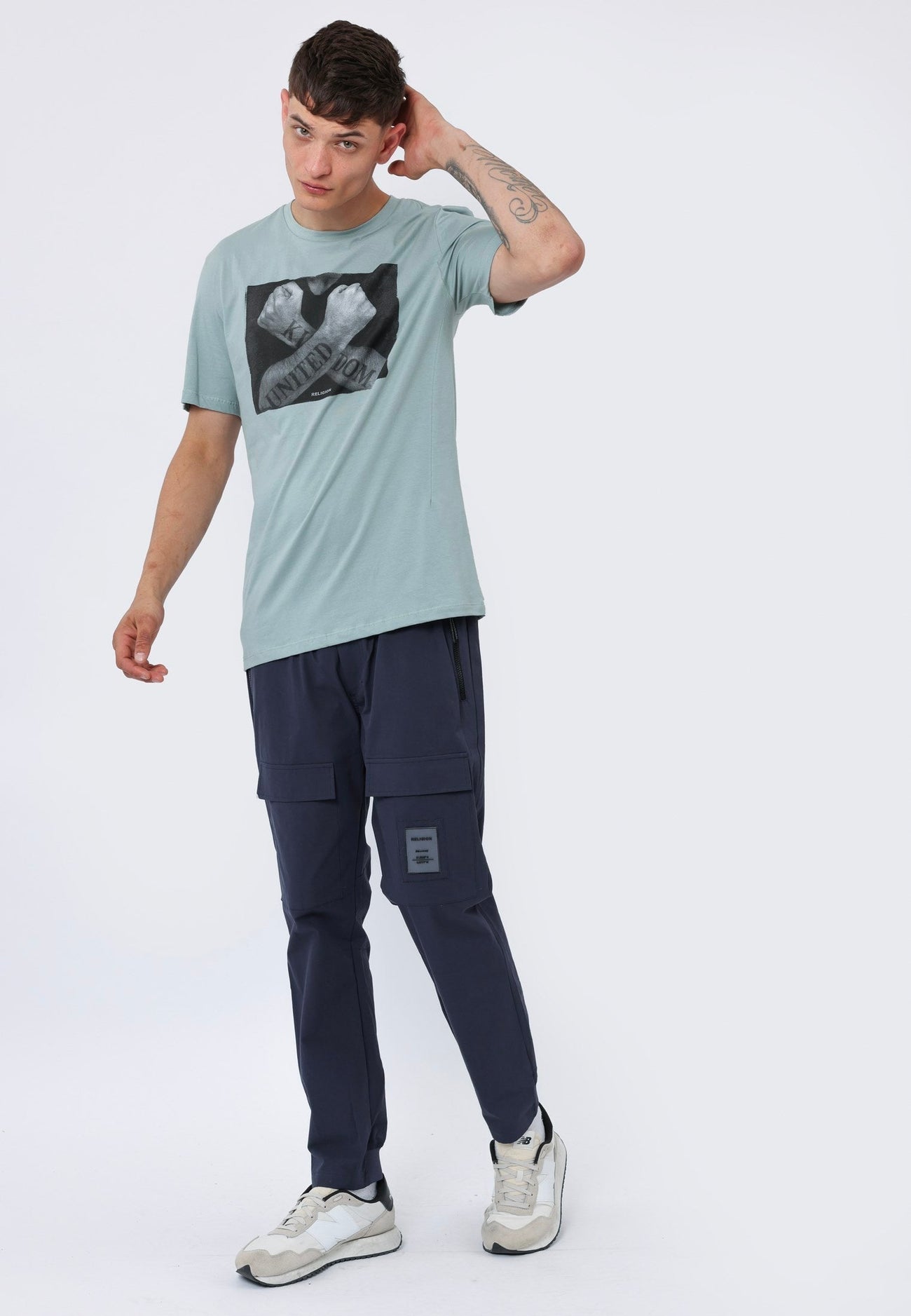 Religion - United Kingdom Tee - Soft Khaki