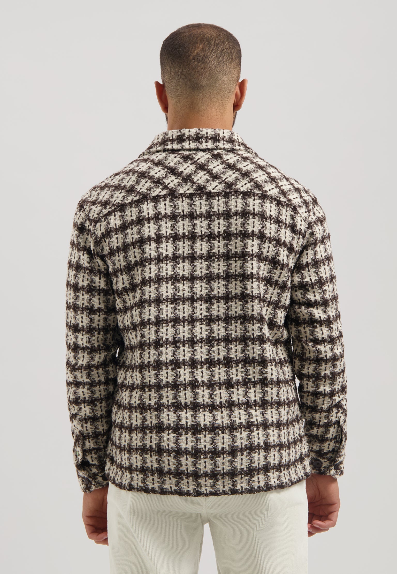 Dstrezzed - Lino Overshirt - Dark Brown