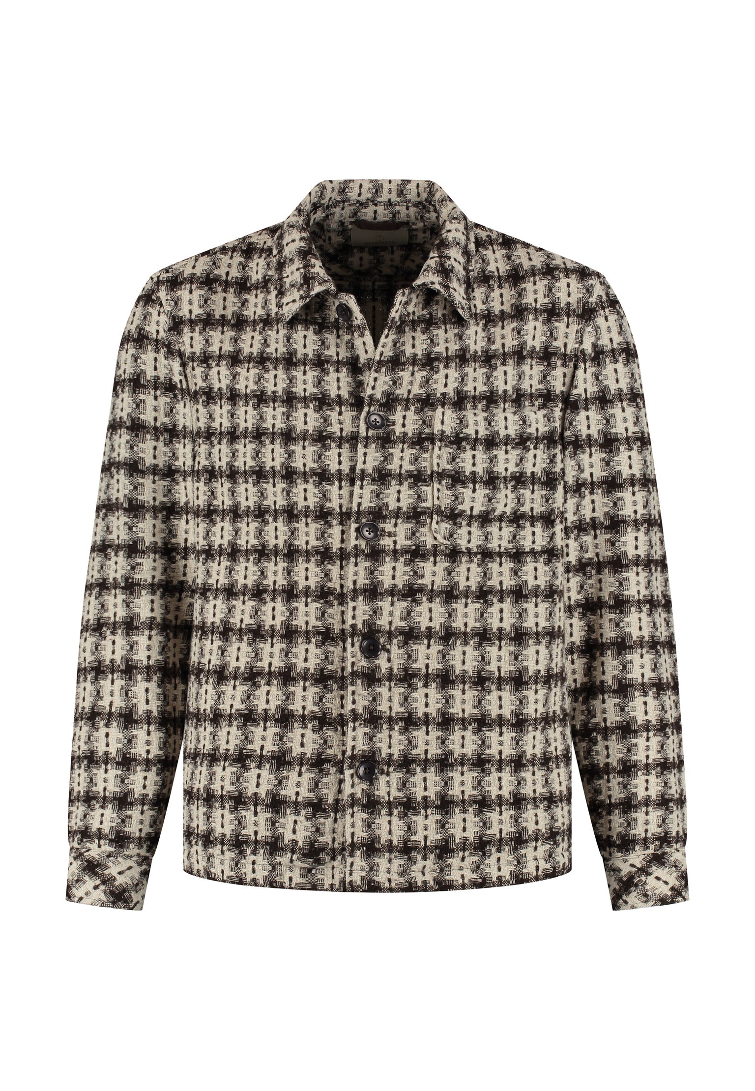 Dstrezzed - Lino Overshirt - Dark Brown