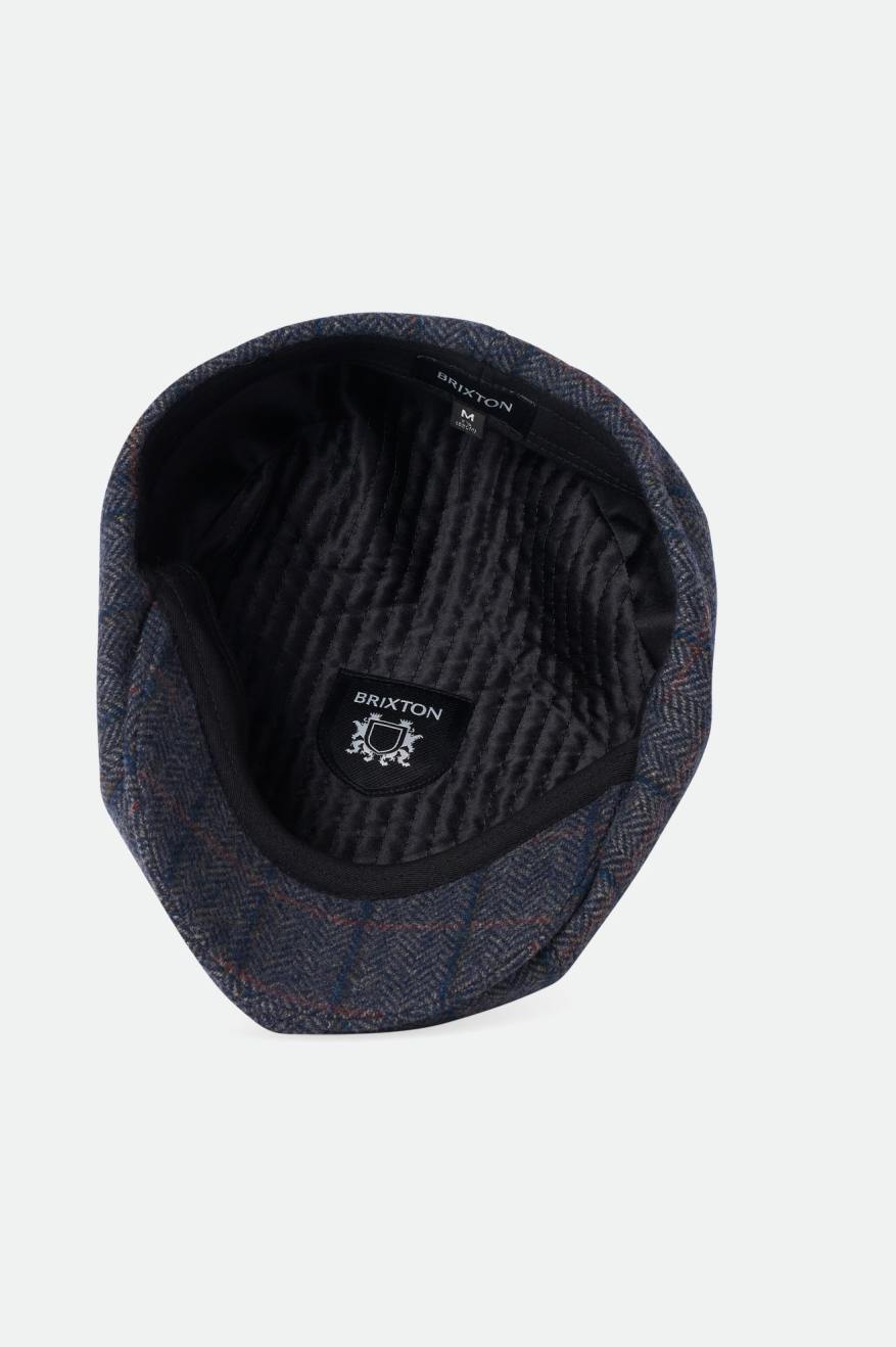 Brixton - Brood Snap Cap - Washed Navy/Beige