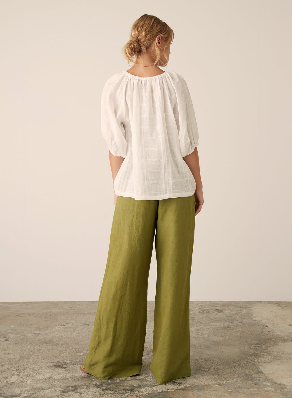 Esmaee - Amalfi Blouse - White