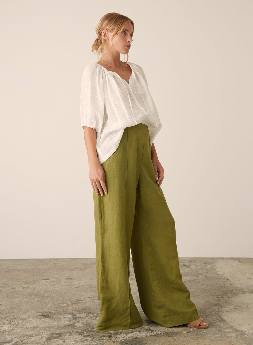 Esmaee - Amalfi Blouse - White