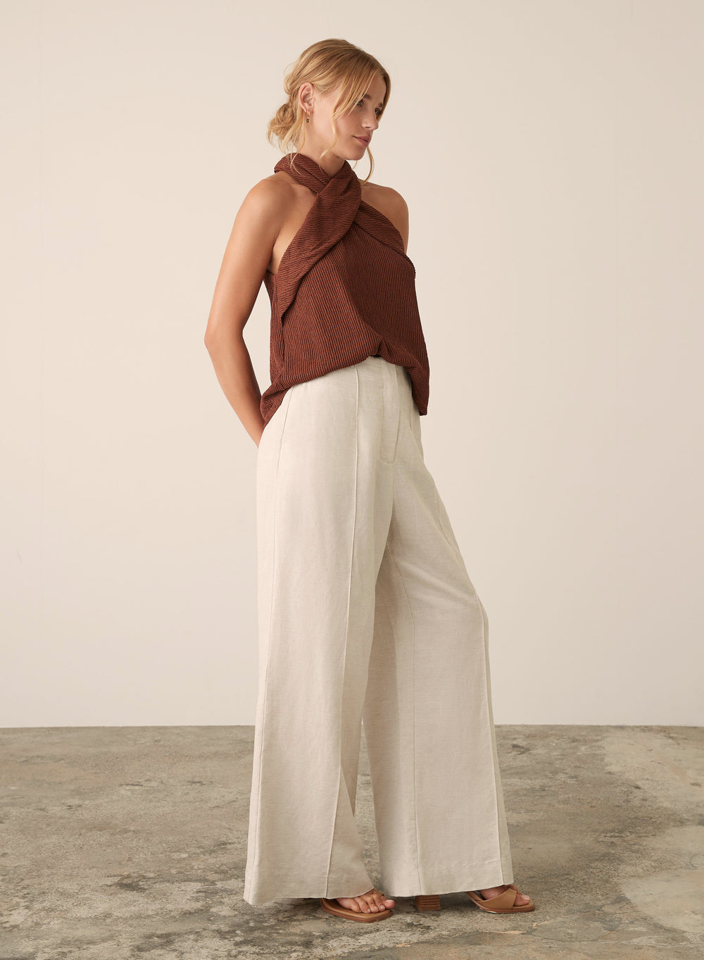 Esmaee - Elka Top - Bronze