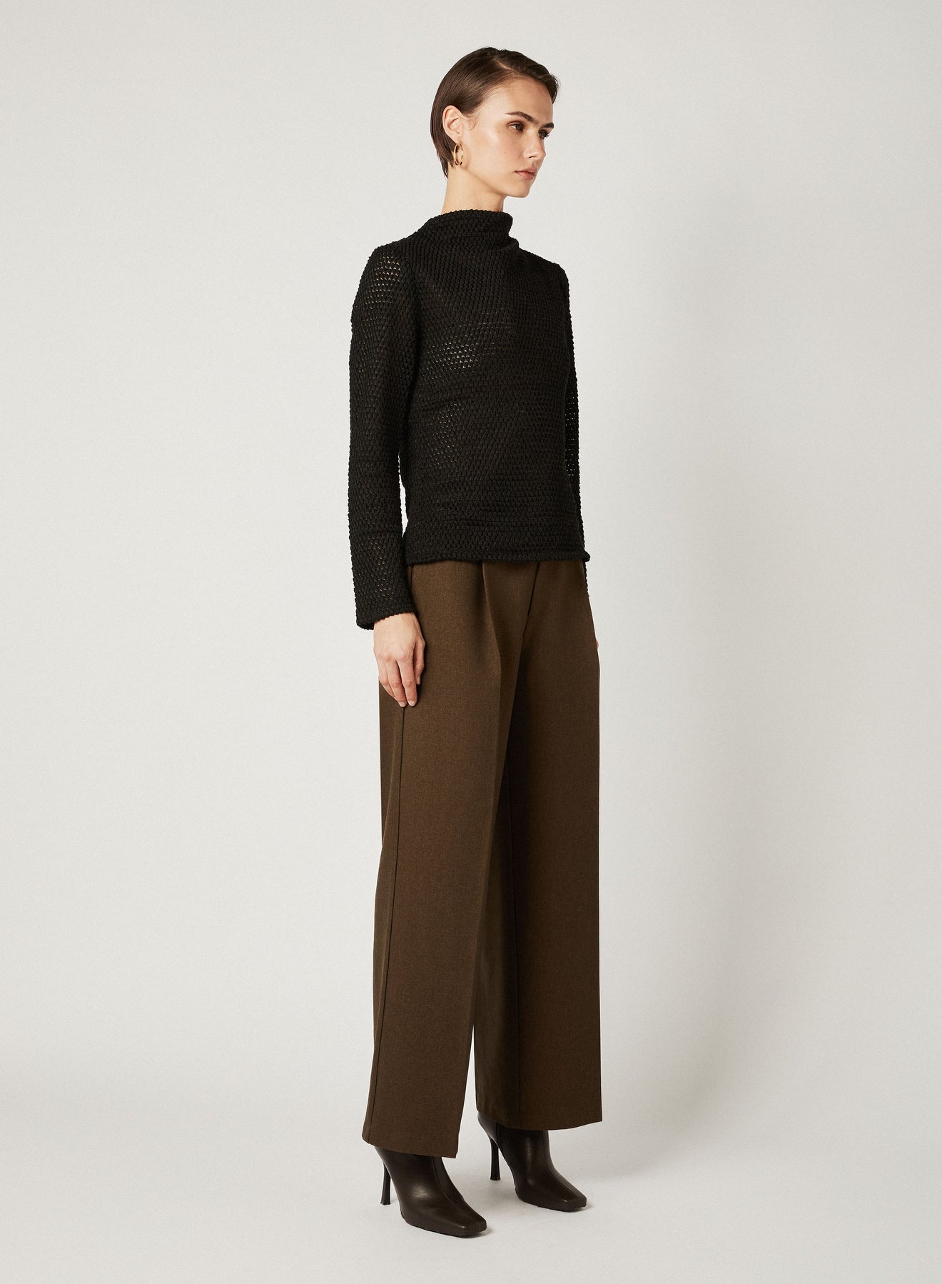 Esmaee - Noir LS Top - Black