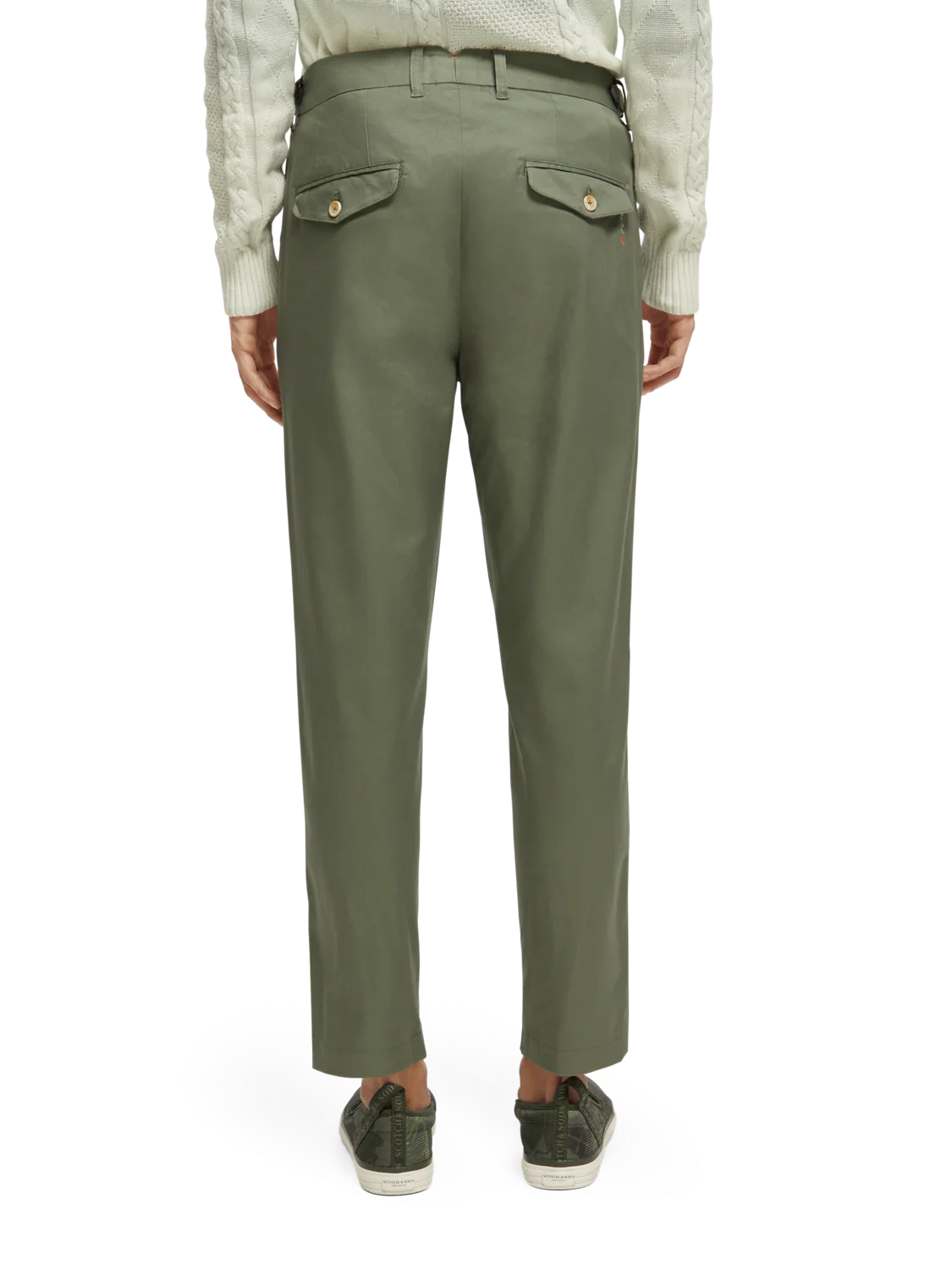 Scotch & Soda - The Drift Tapered Twill Chino - Army