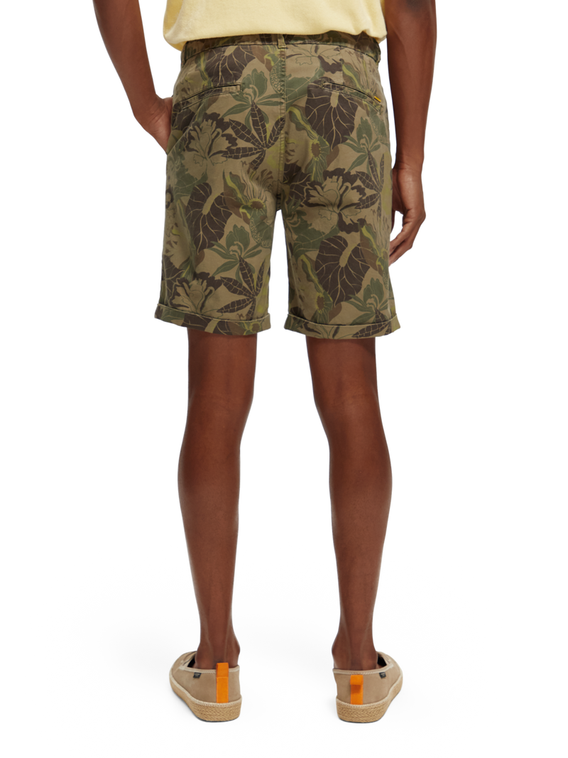 Scotch & Soda - Stuart Printed Chino Short - Camo Floral