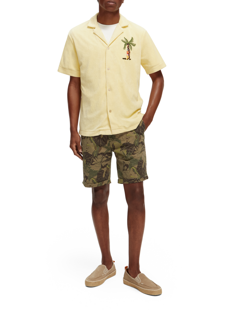 Scotch & Soda - Stuart Printed Chino Short - Camo Floral