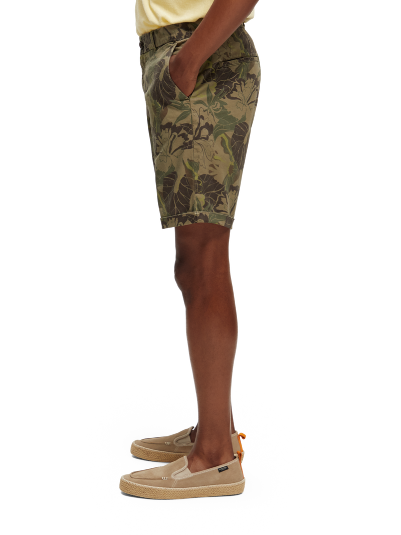 Scotch & Soda - Stuart Printed Chino Short - Camo Floral