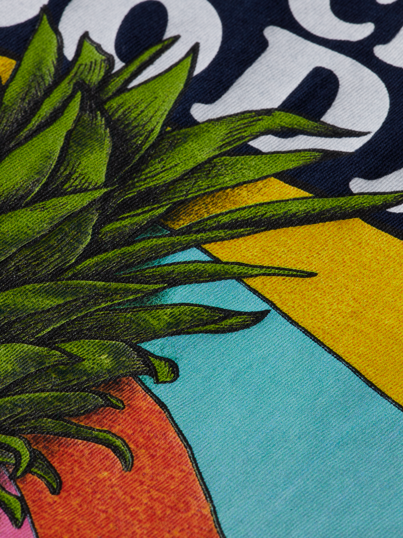Scotch & Soda - Relaxed Fit Artwork Tee - Navy