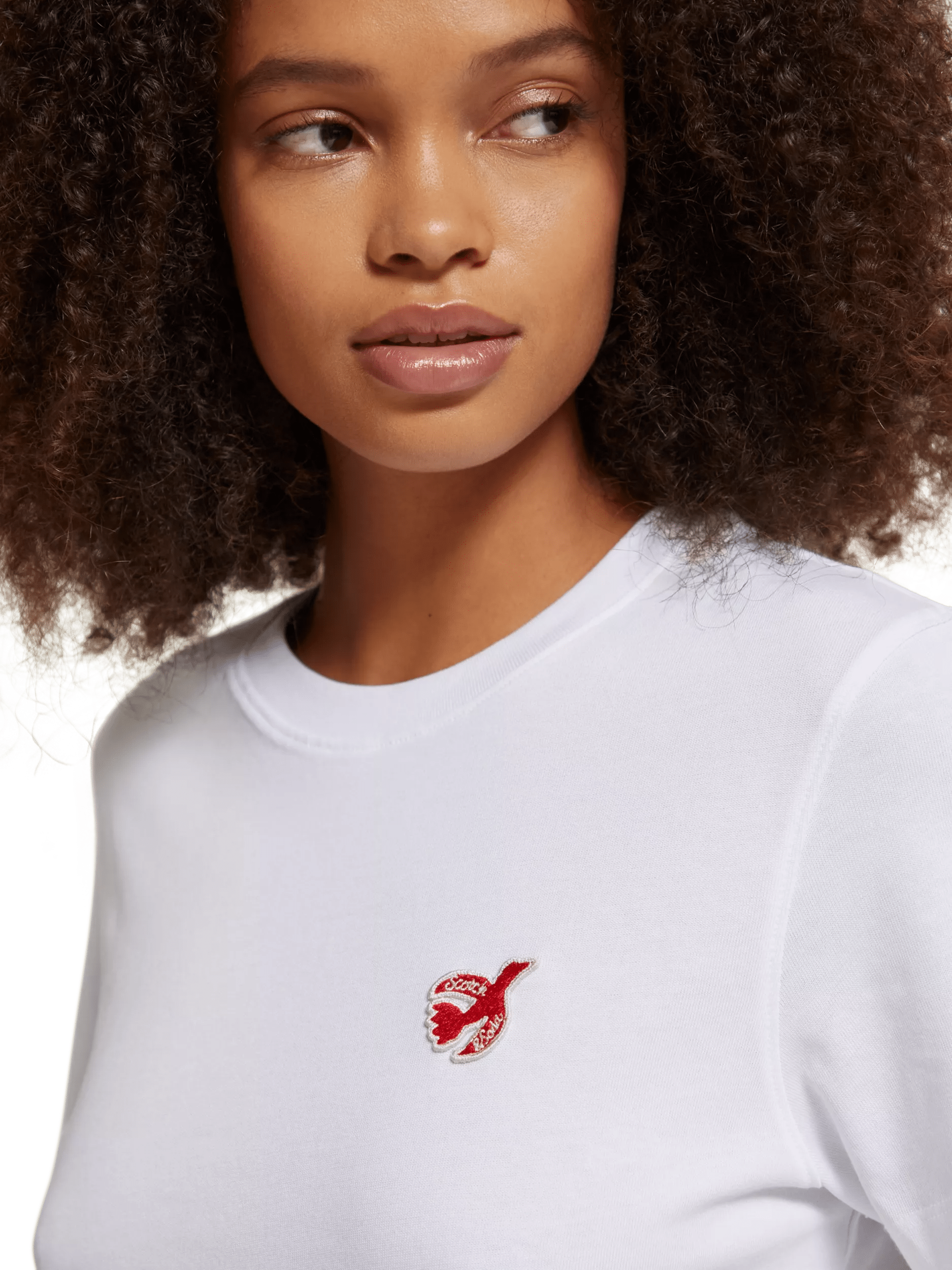 Maison Scotch - Regular Fit Tee - White