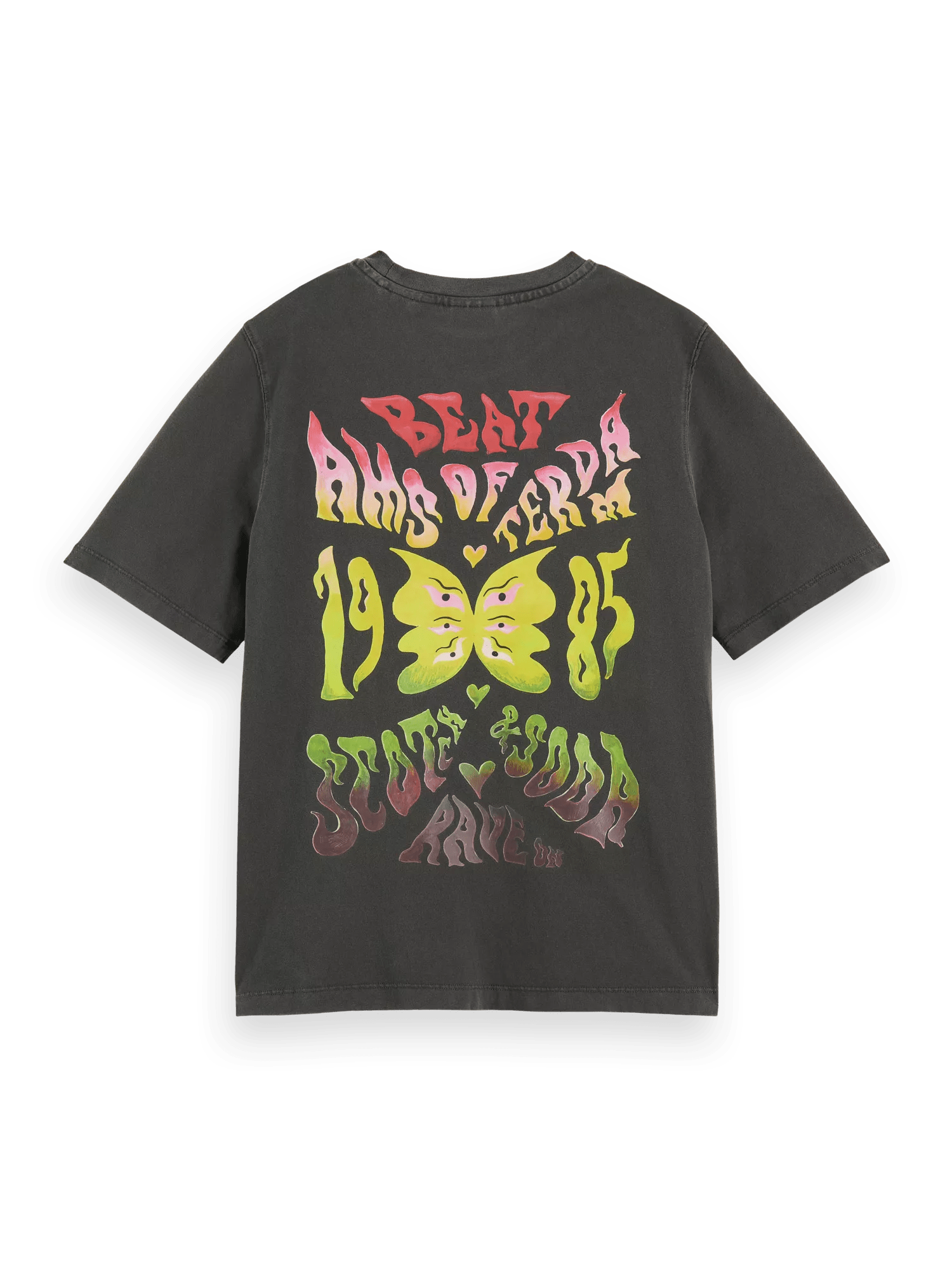 Maison Scotch - Amsterdam Beat Relaxed Fit Tee - Evening Black