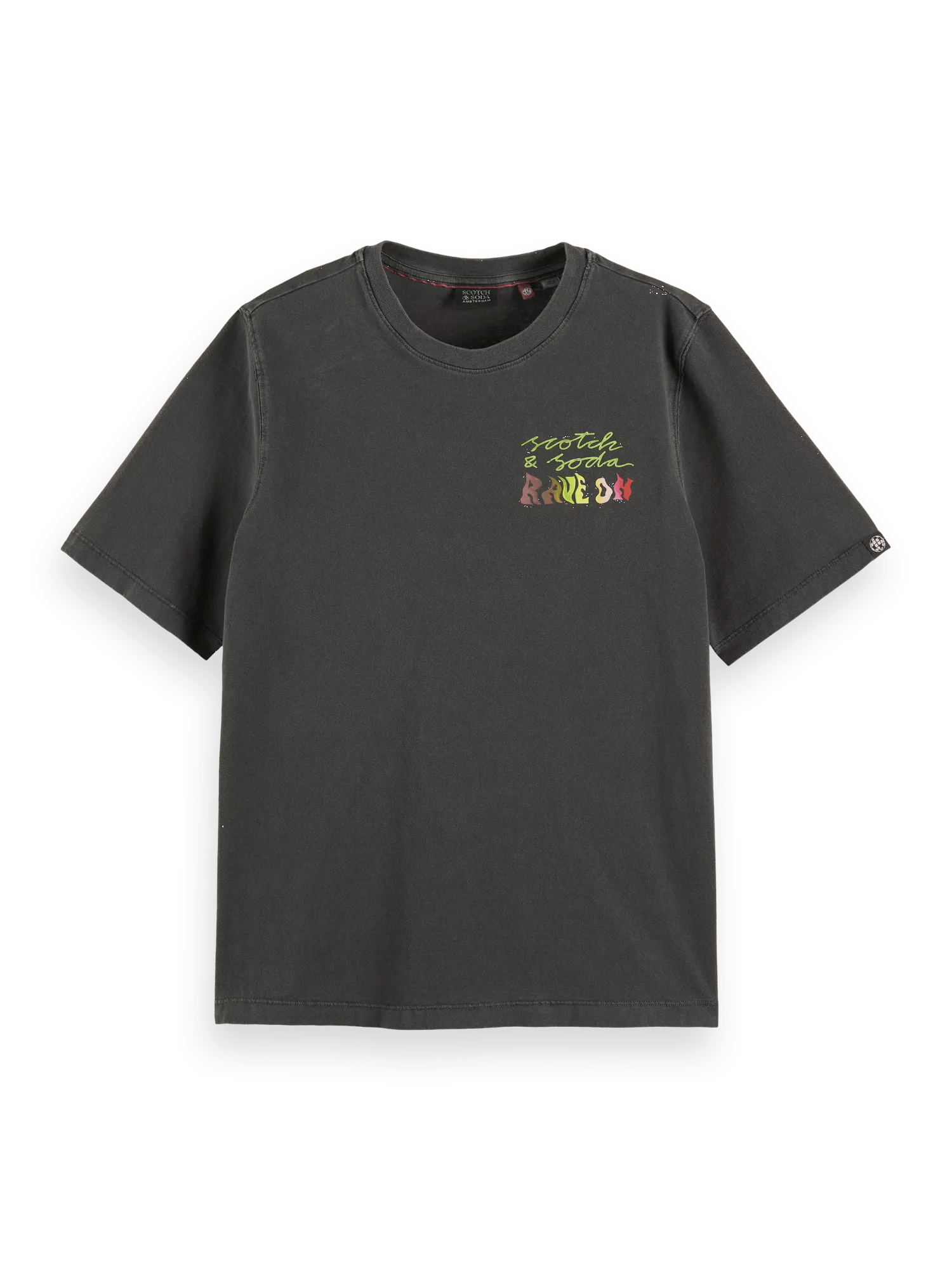 Maison Scotch - Amsterdam Beat Relaxed Fit Tee - Evening Black